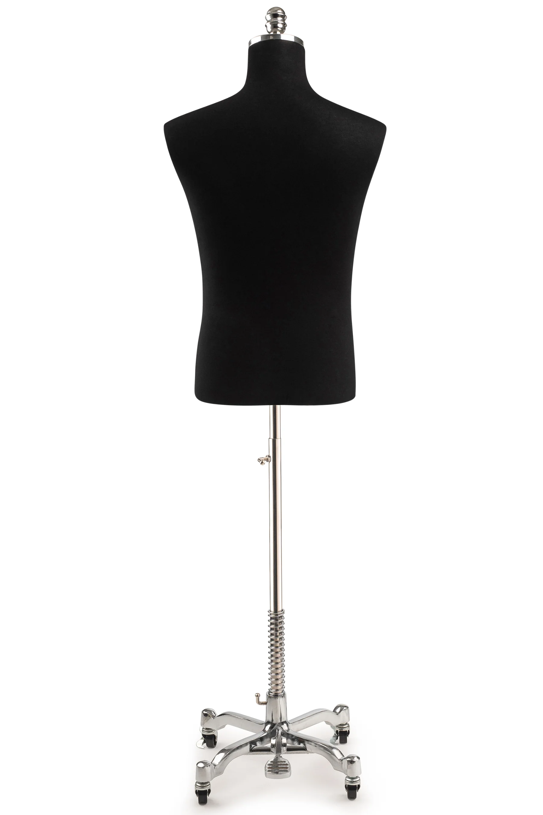 Male Display Dress Form on Metal Rolling Base - Image 126