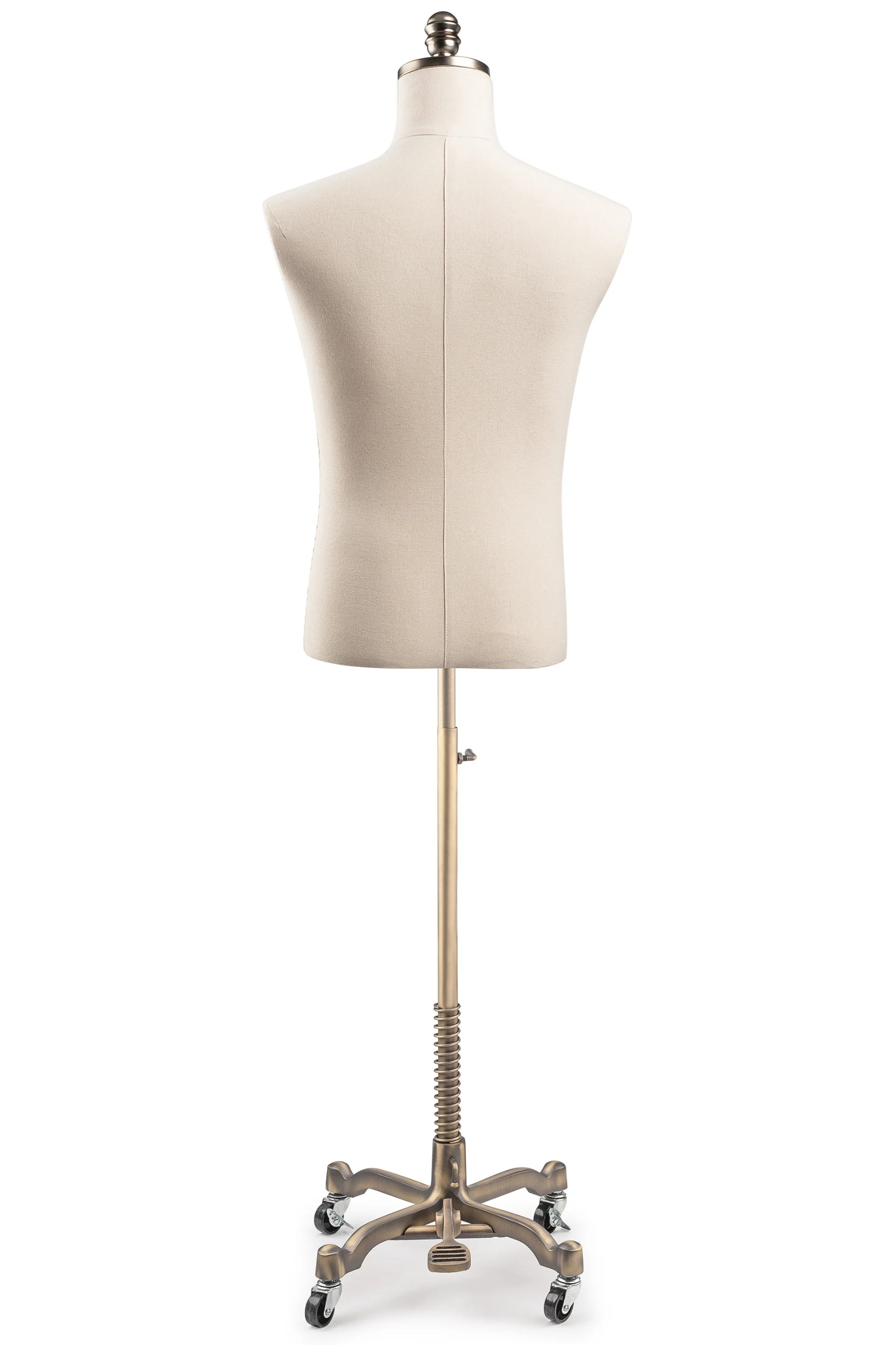 Male Display Dress Form on Metal Rolling Base - Image 16