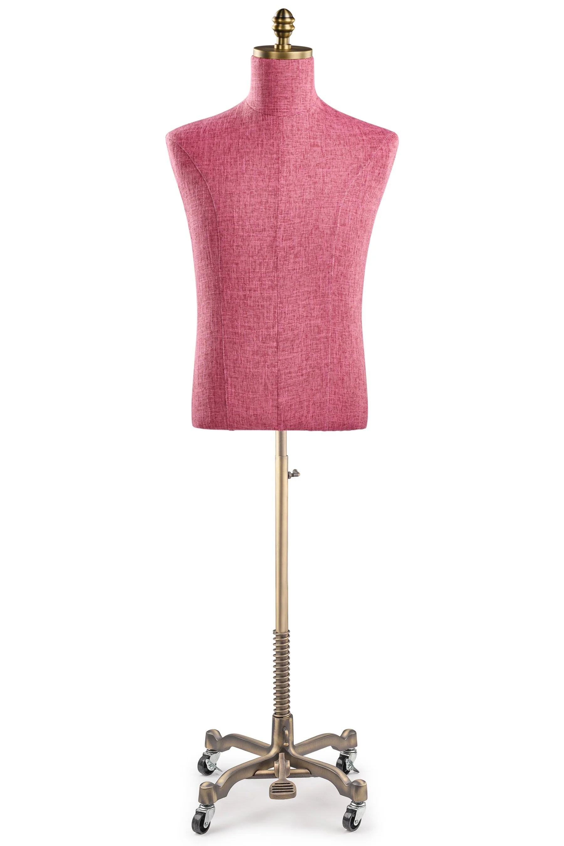 Male Display Dress Form on Metal Rolling Base - Image 33