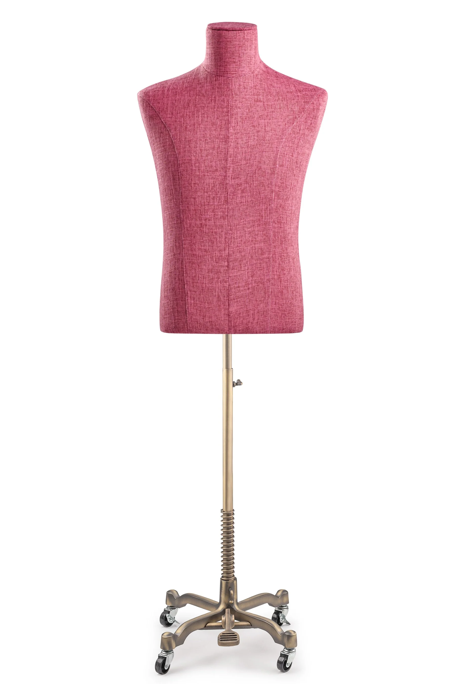 Male Display Dress Form on Metal Rolling Base - Image 35