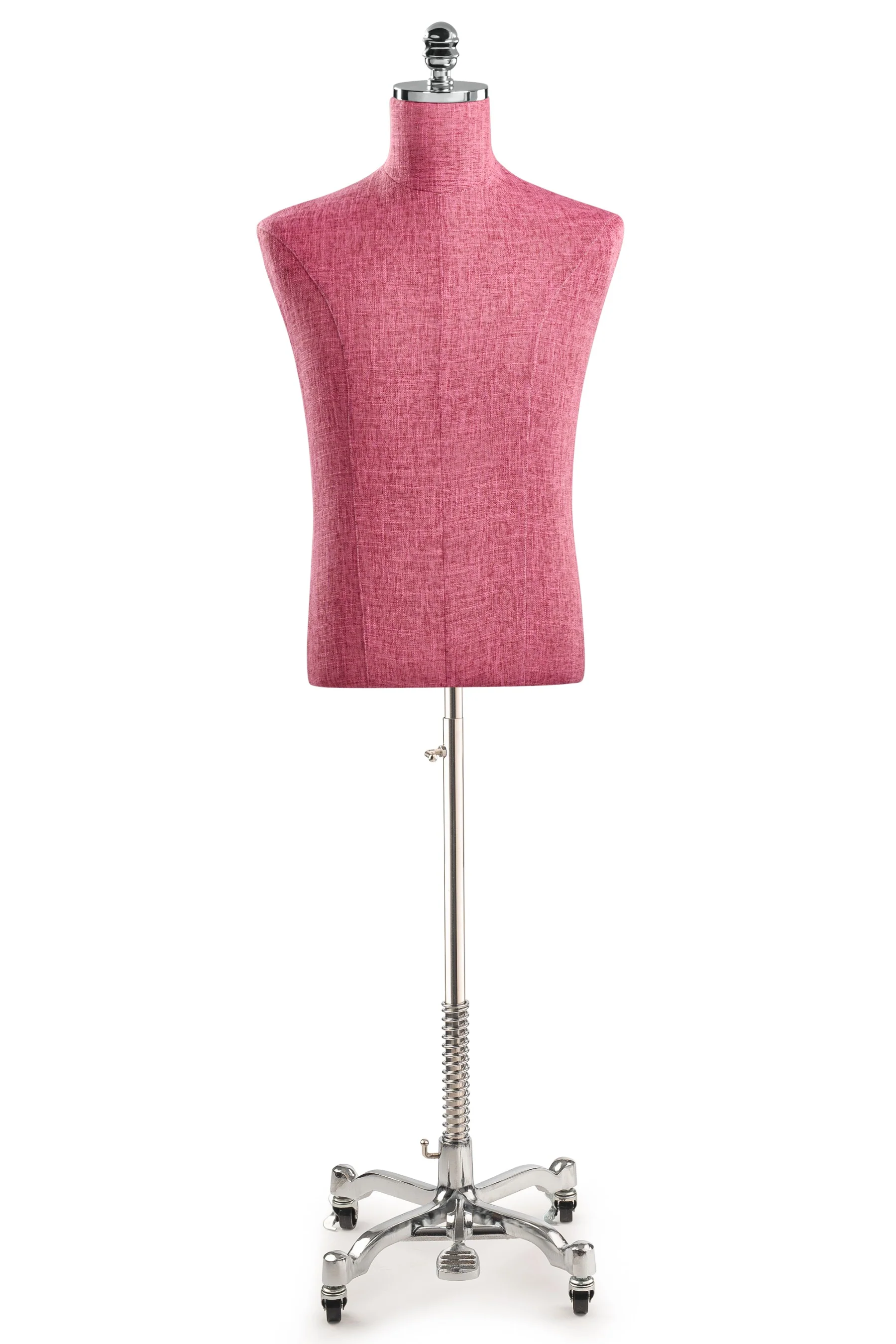 Male Display Dress Form on Metal Rolling Base - Image 40