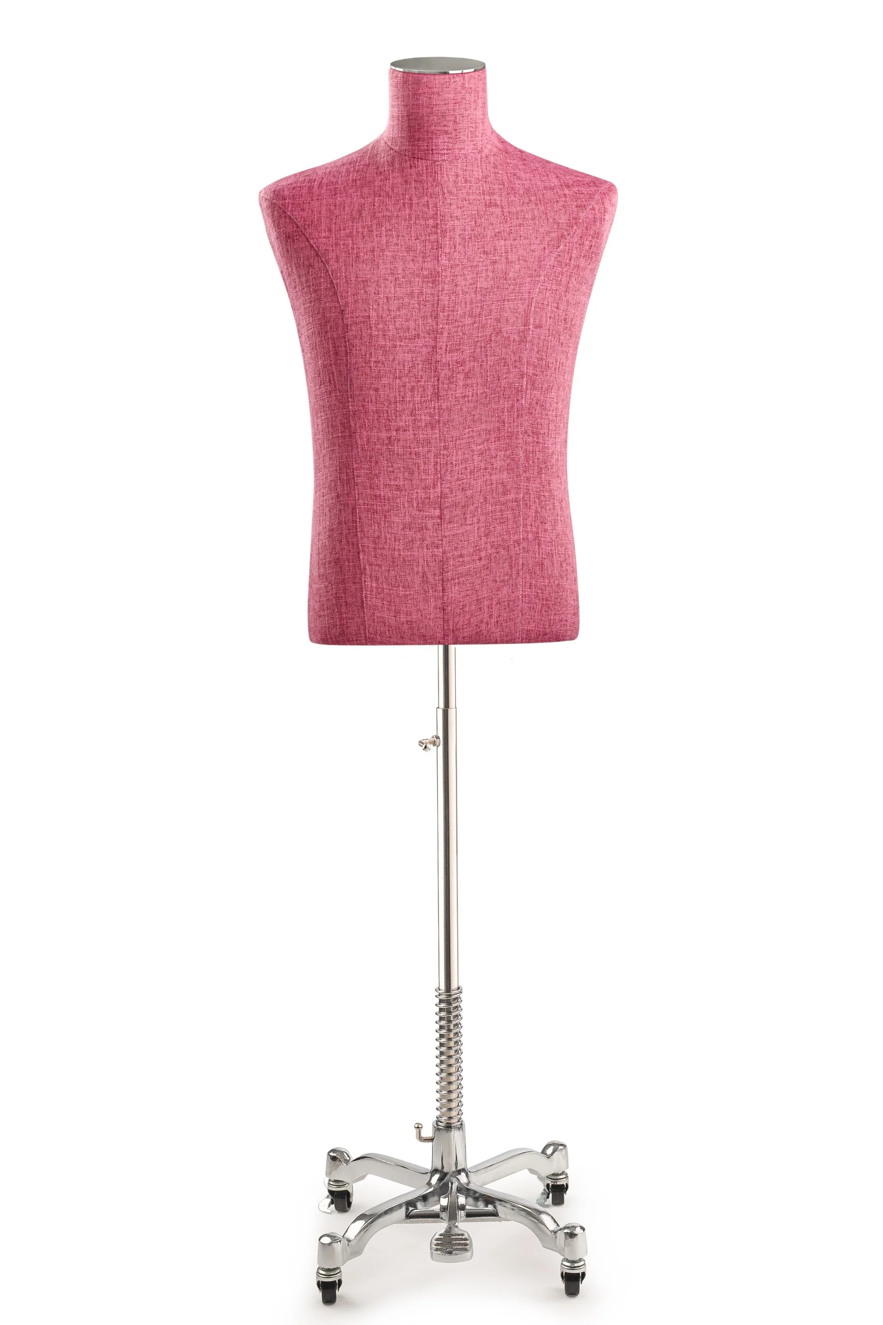 Male Display Dress Form on Metal Rolling Base - Image 41