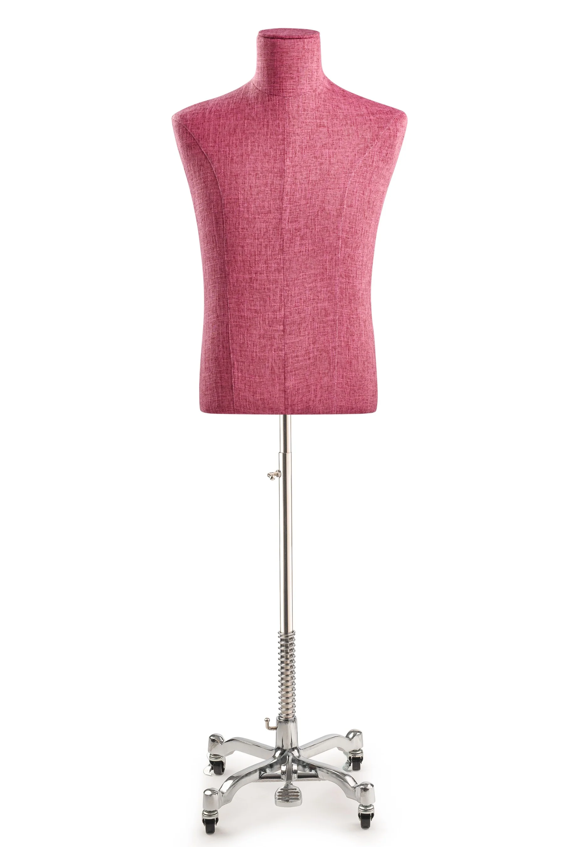 Male Display Dress Form on Metal Rolling Base - Image 42