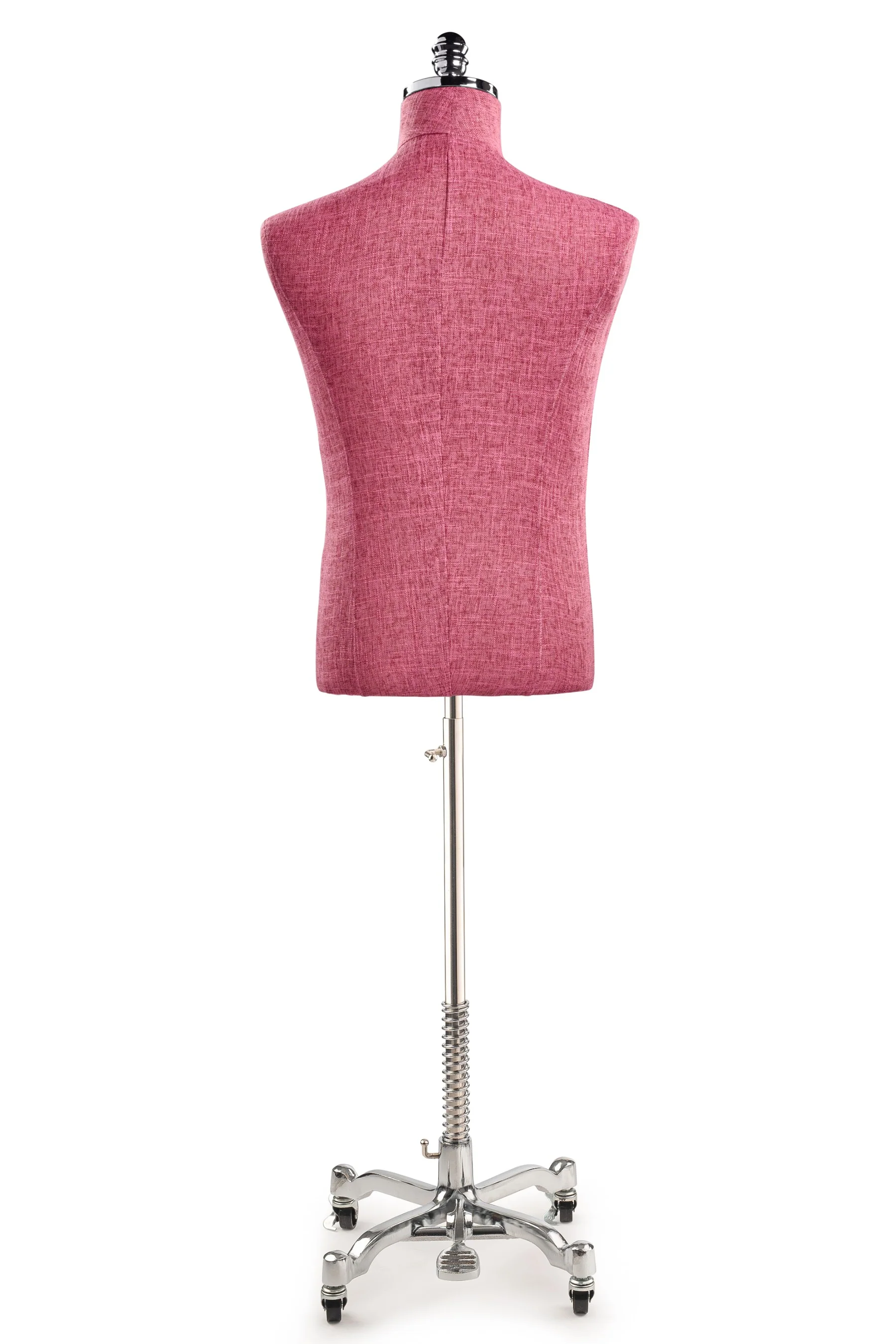 Male Display Dress Form on Metal Rolling Base - Image 44