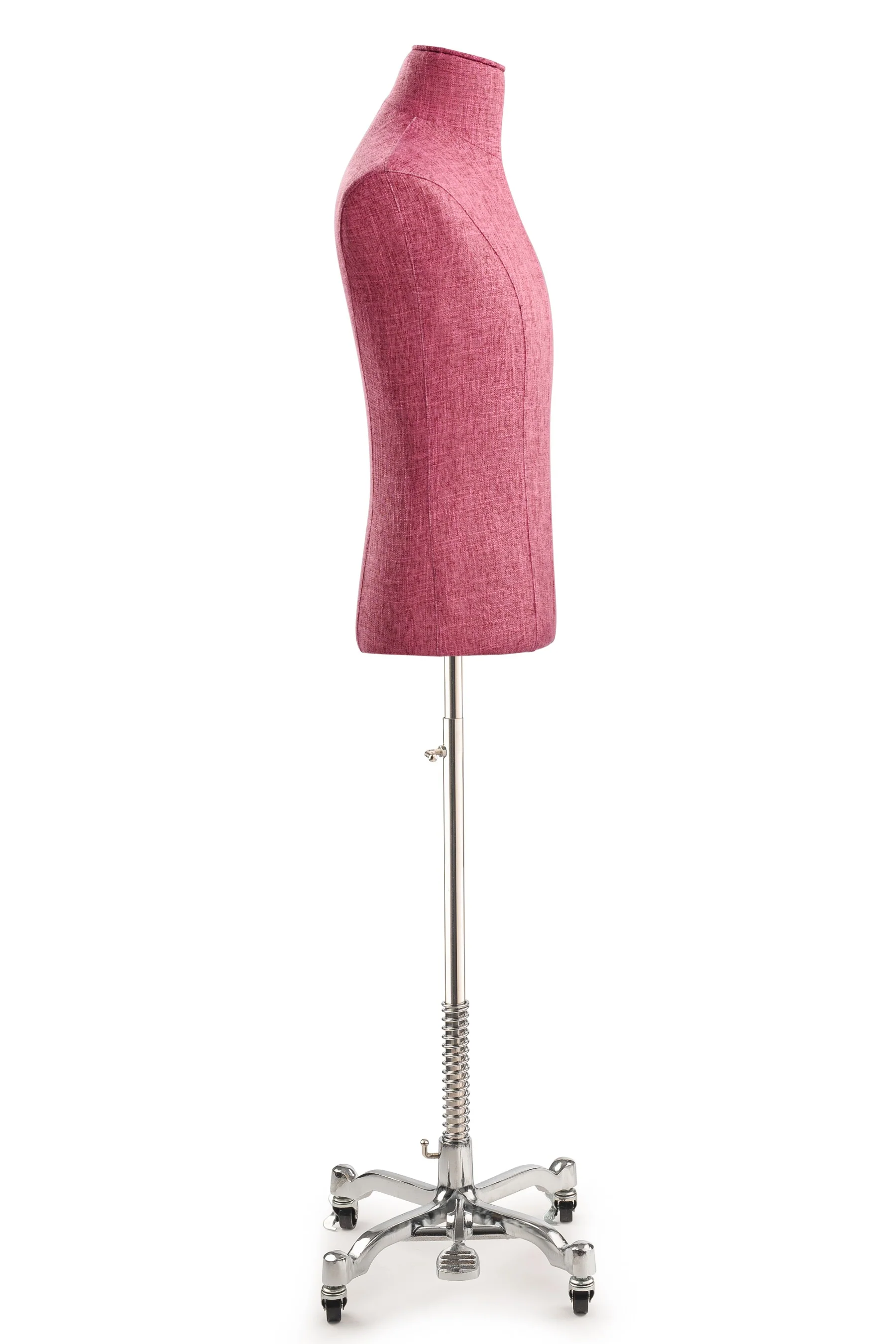 Male Display Dress Form on Metal Rolling Base - Image 46