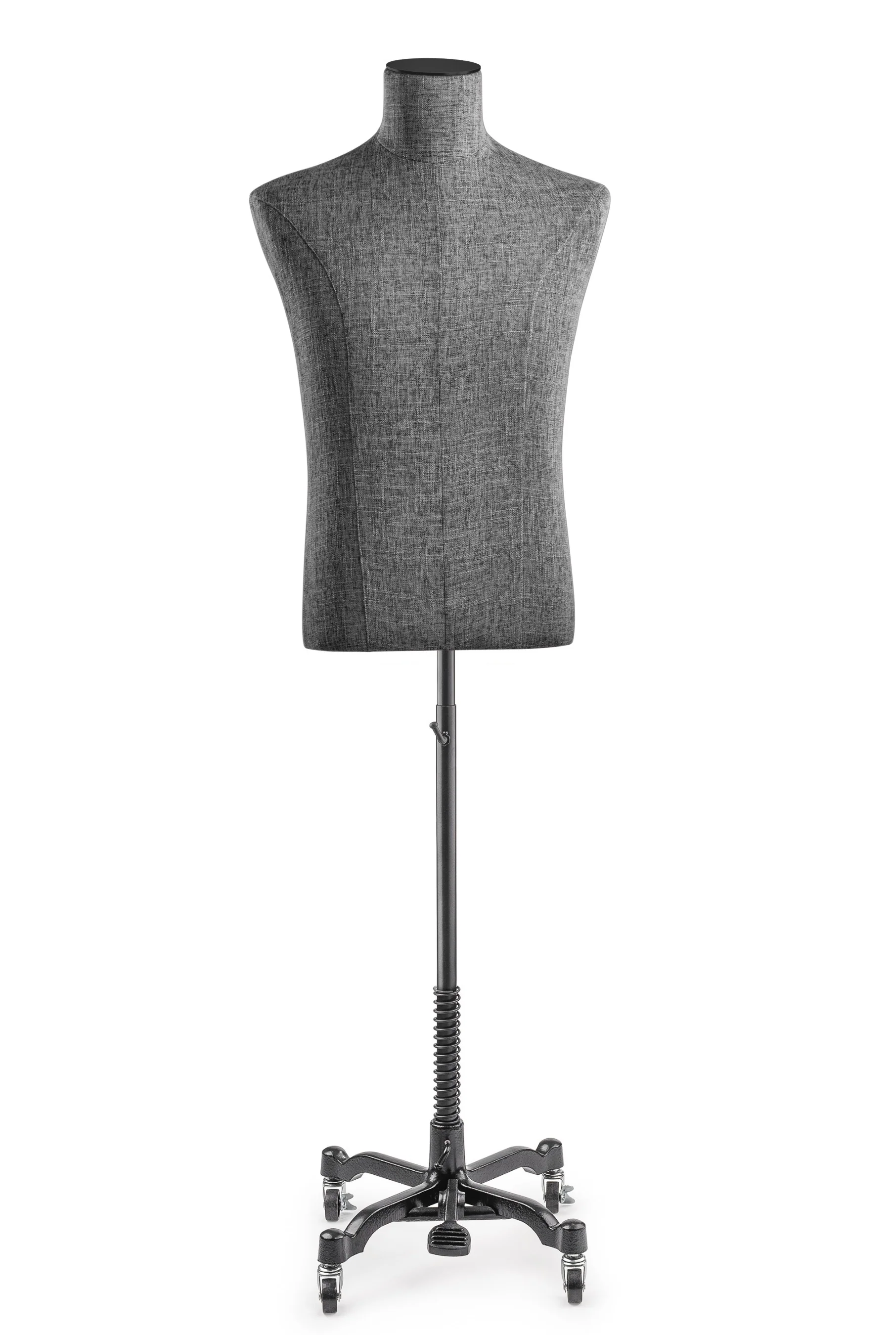 Male Display Dress Form on Metal Rolling Base - Image 48