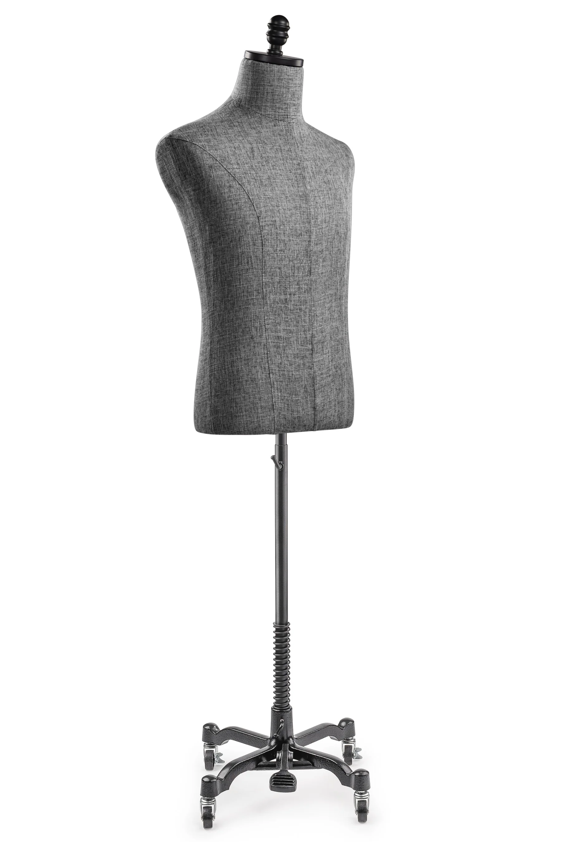 Male Display Dress Form on Metal Rolling Base - Image 50