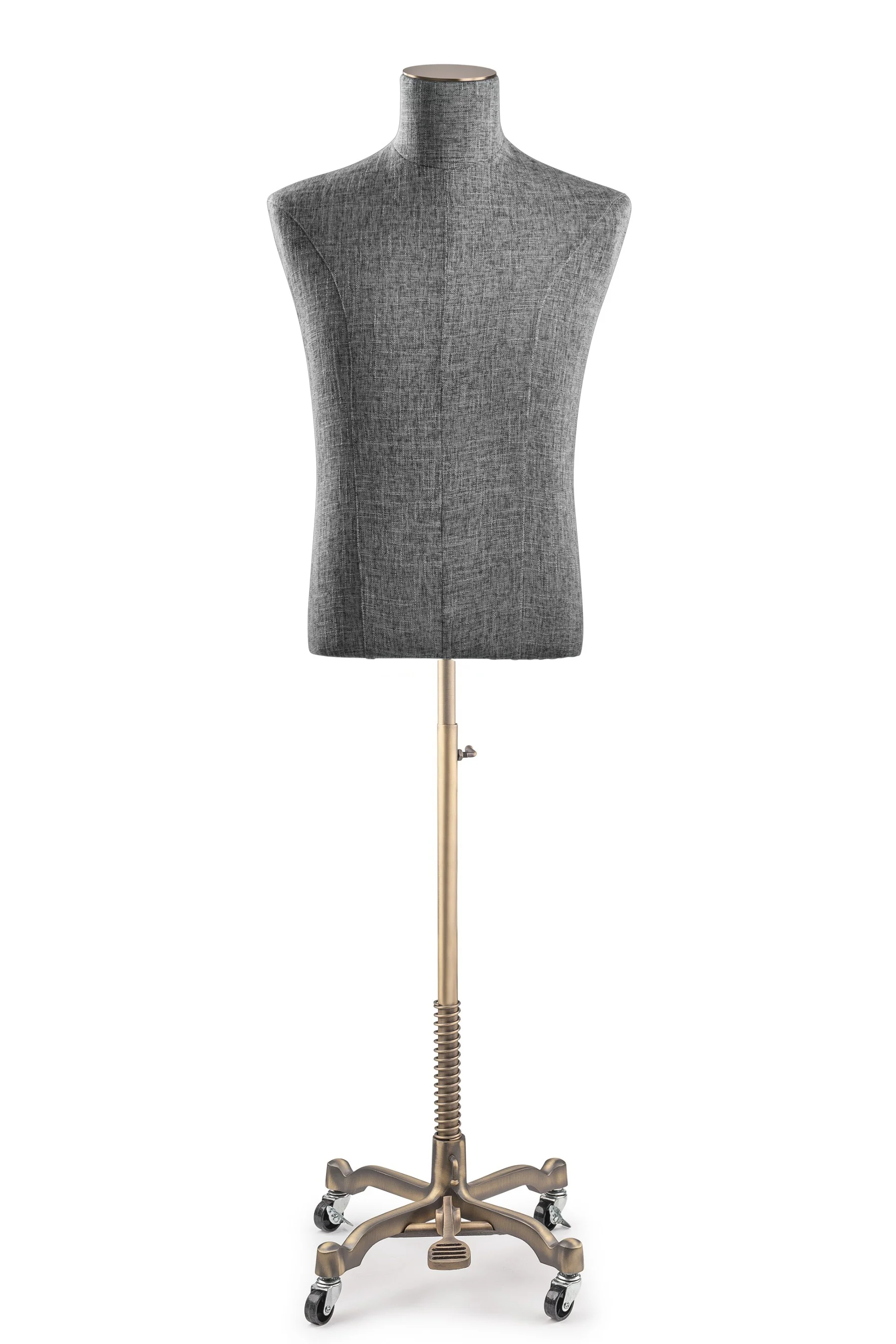 Male Display Dress Form on Metal Rolling Base - Image 55