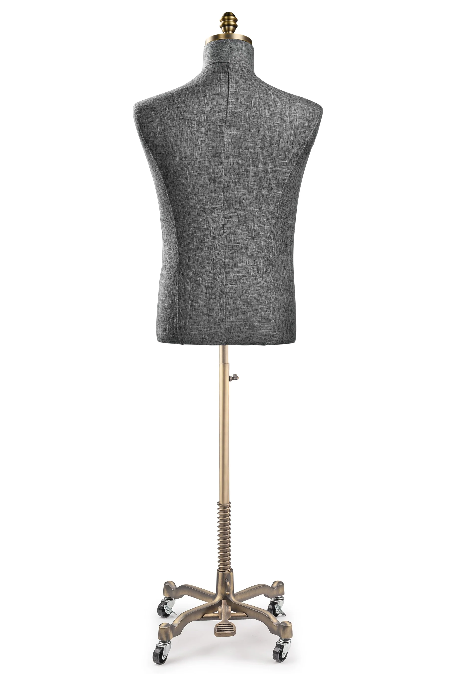Male Display Dress Form on Metal Rolling Base - Image 58