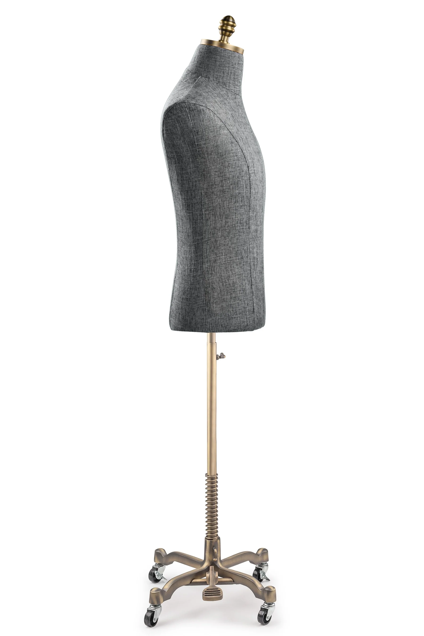 Male Display Dress Form on Metal Rolling Base - Image 59