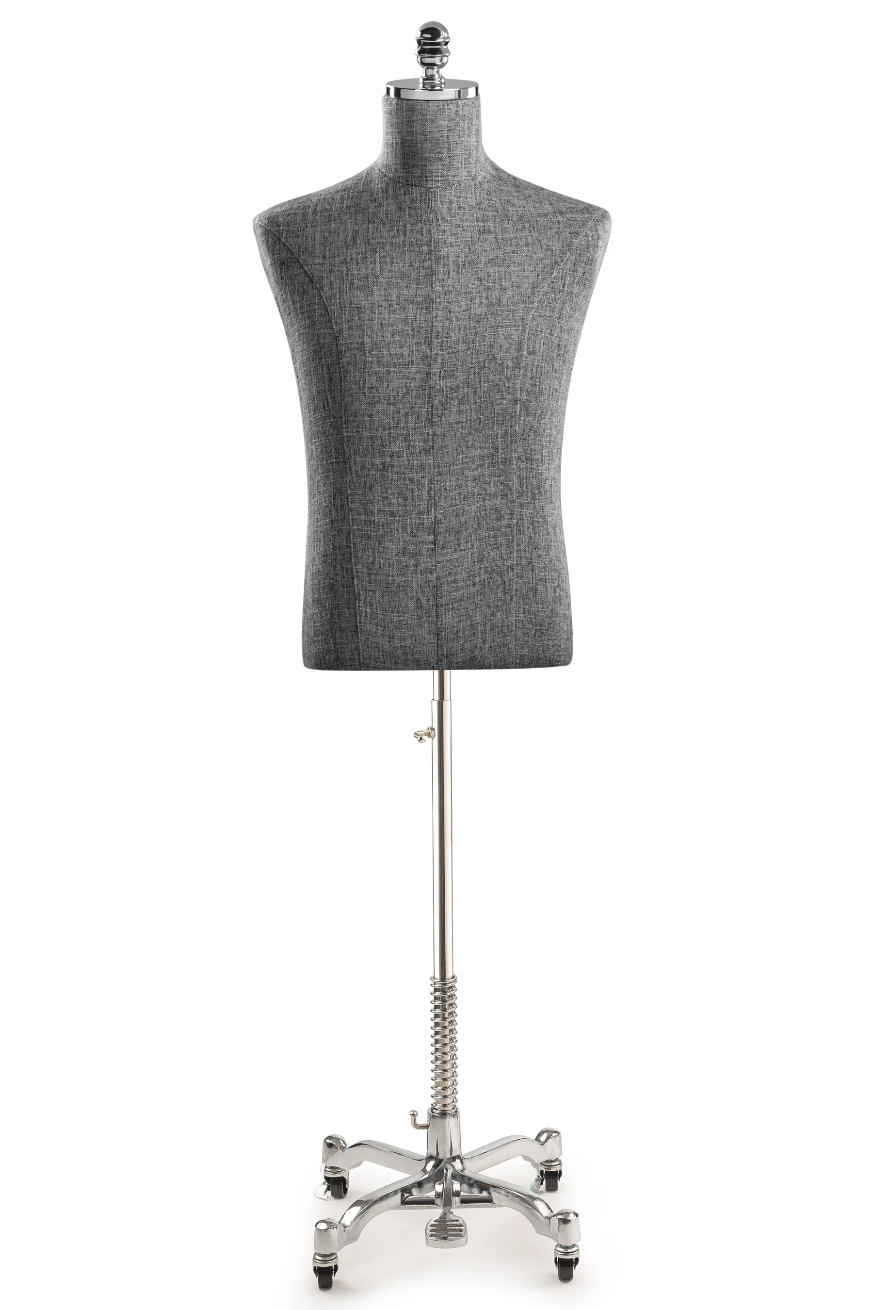Male Display Dress Form on Metal Rolling Base - Image 61