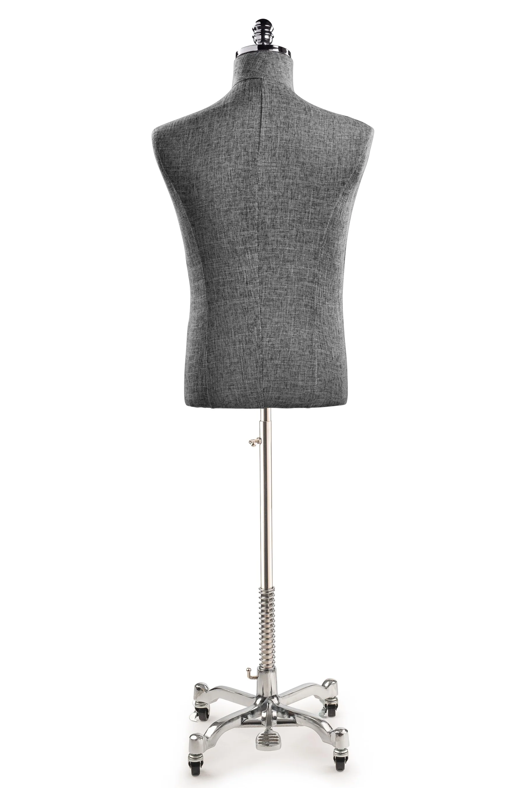 Male Display Dress Form on Metal Rolling Base - Image 65