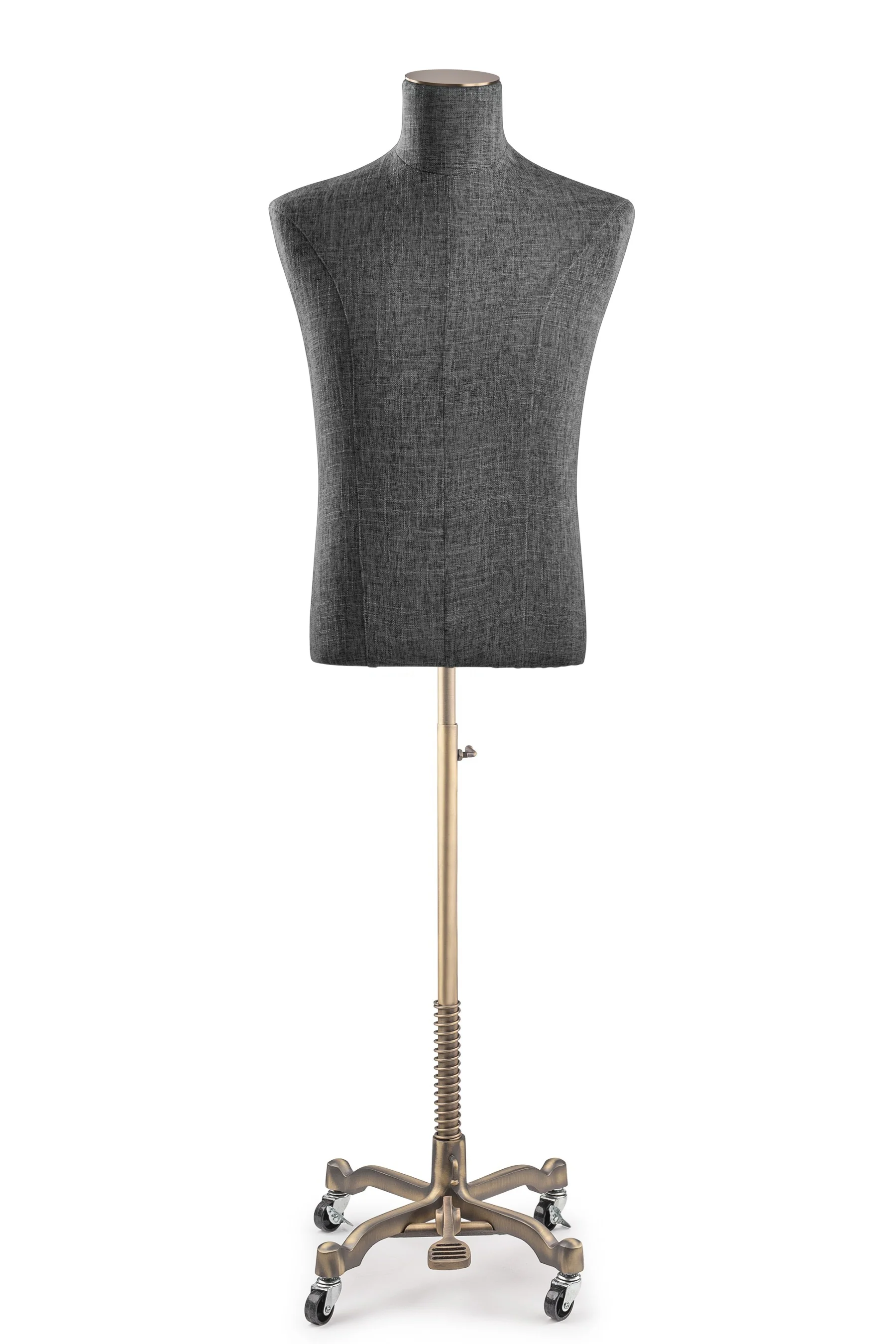 Male Display Dress Form on Metal Rolling Base - Image 76