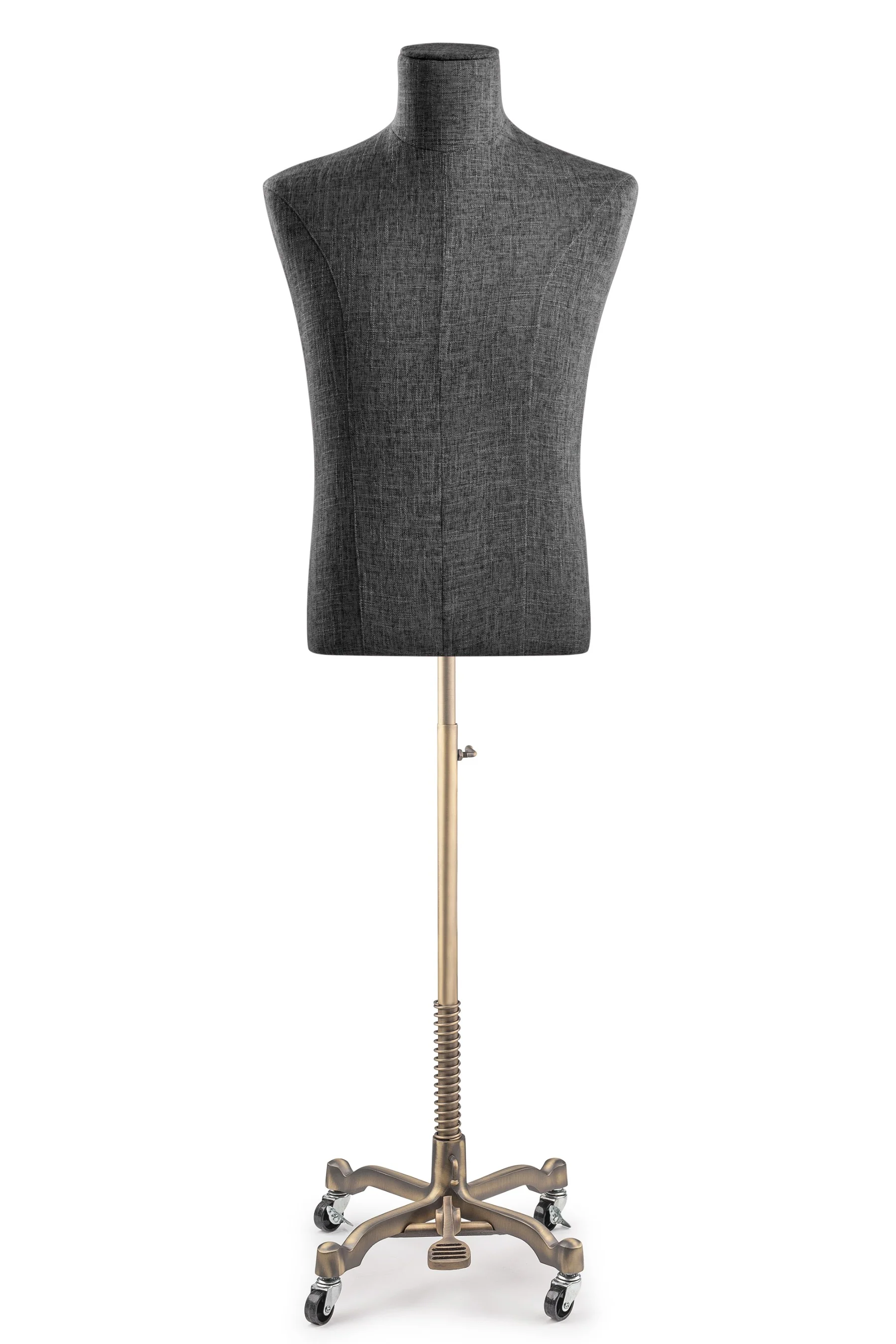 Male Display Dress Form on Metal Rolling Base - Image 77