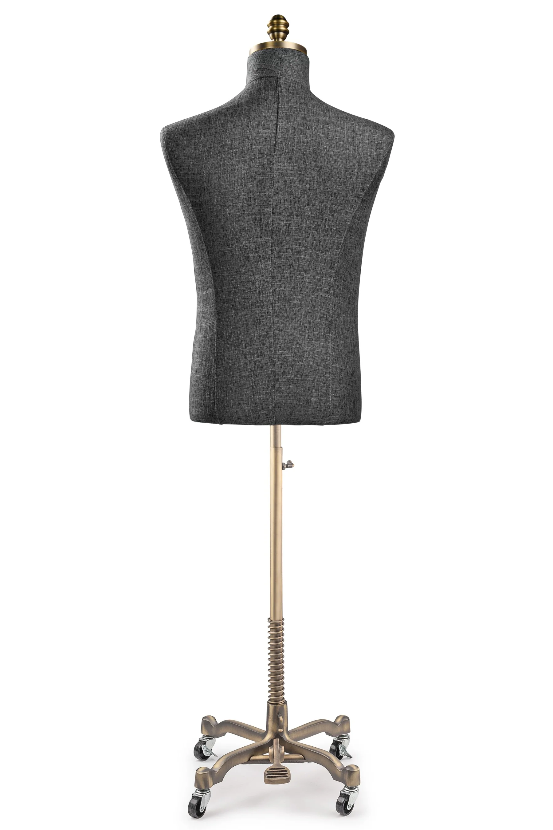 Male Display Dress Form on Metal Rolling Base - Image 79