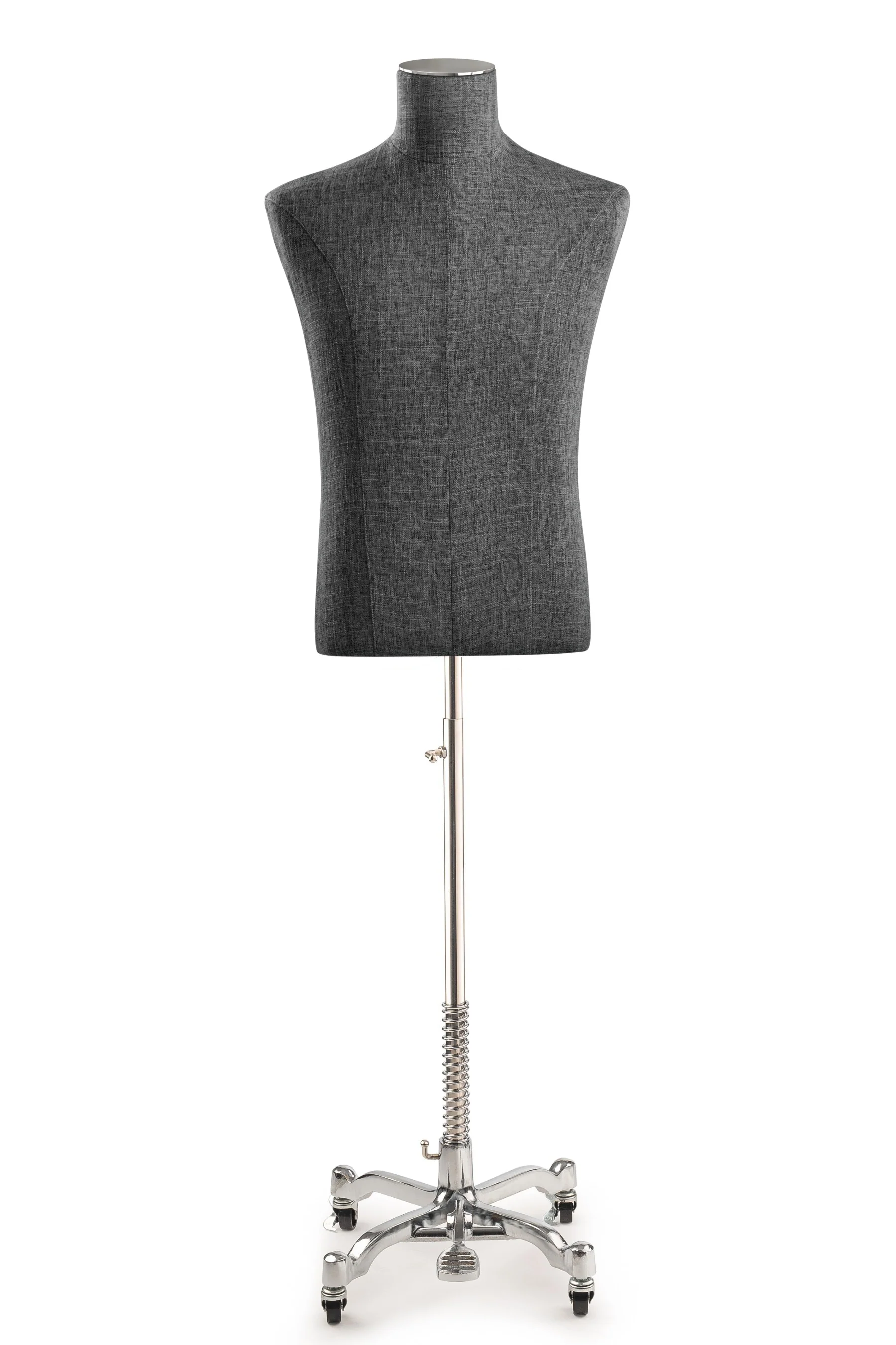 Male Display Dress Form on Metal Rolling Base - Image 83