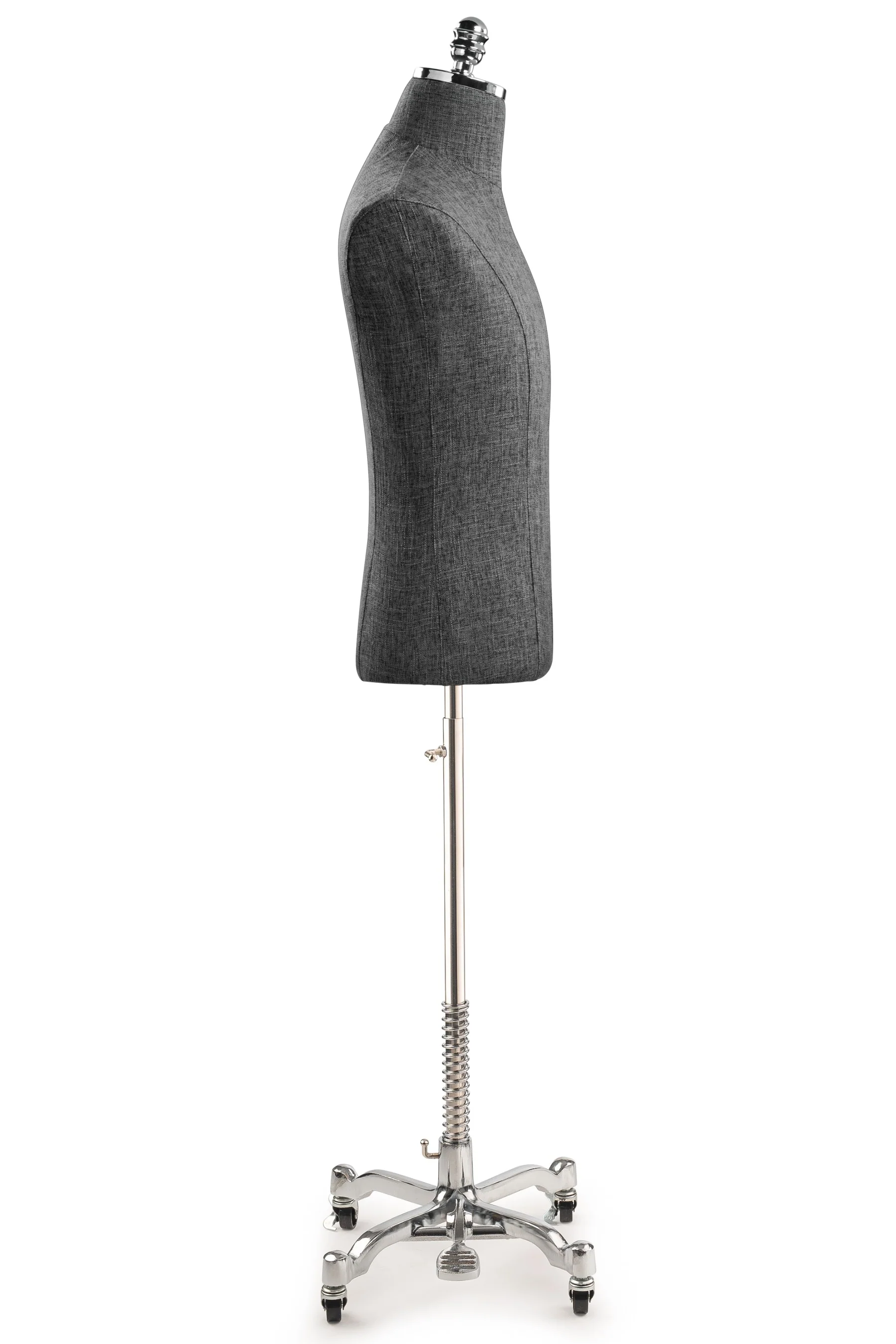 Male Display Dress Form on Metal Rolling Base - Image 87