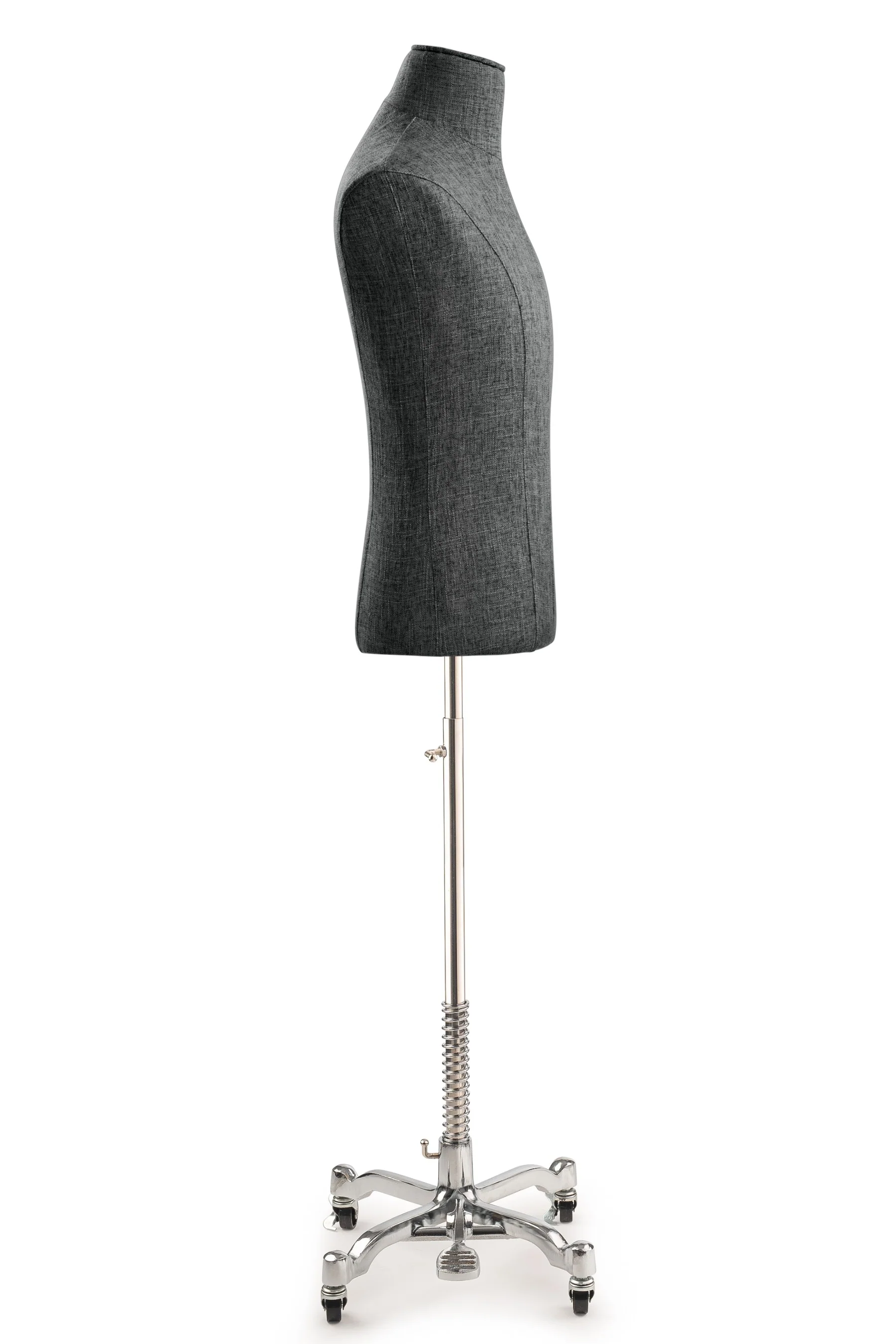 Male Display Dress Form on Metal Rolling Base - Image 88