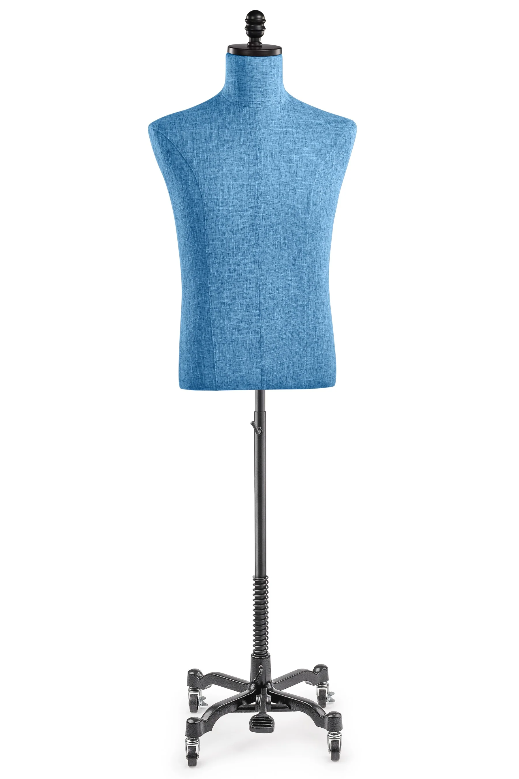 Male Display Dress Form on Metal Rolling Base - Image 89