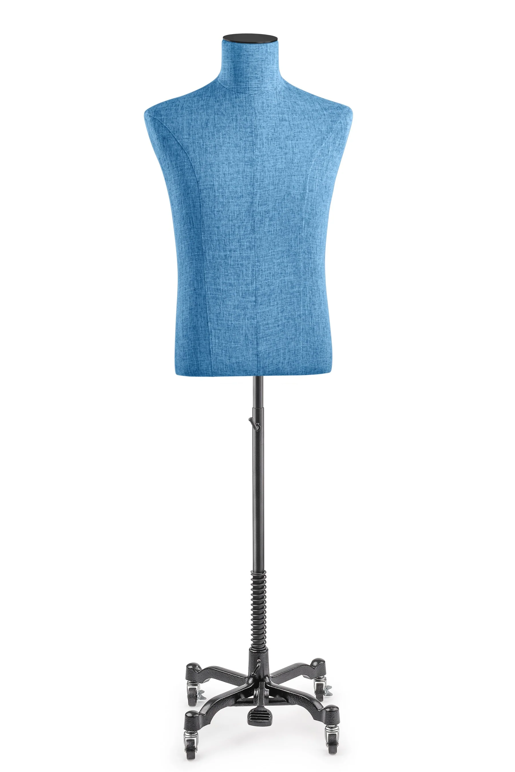 Male Display Dress Form on Metal Rolling Base - Image 90