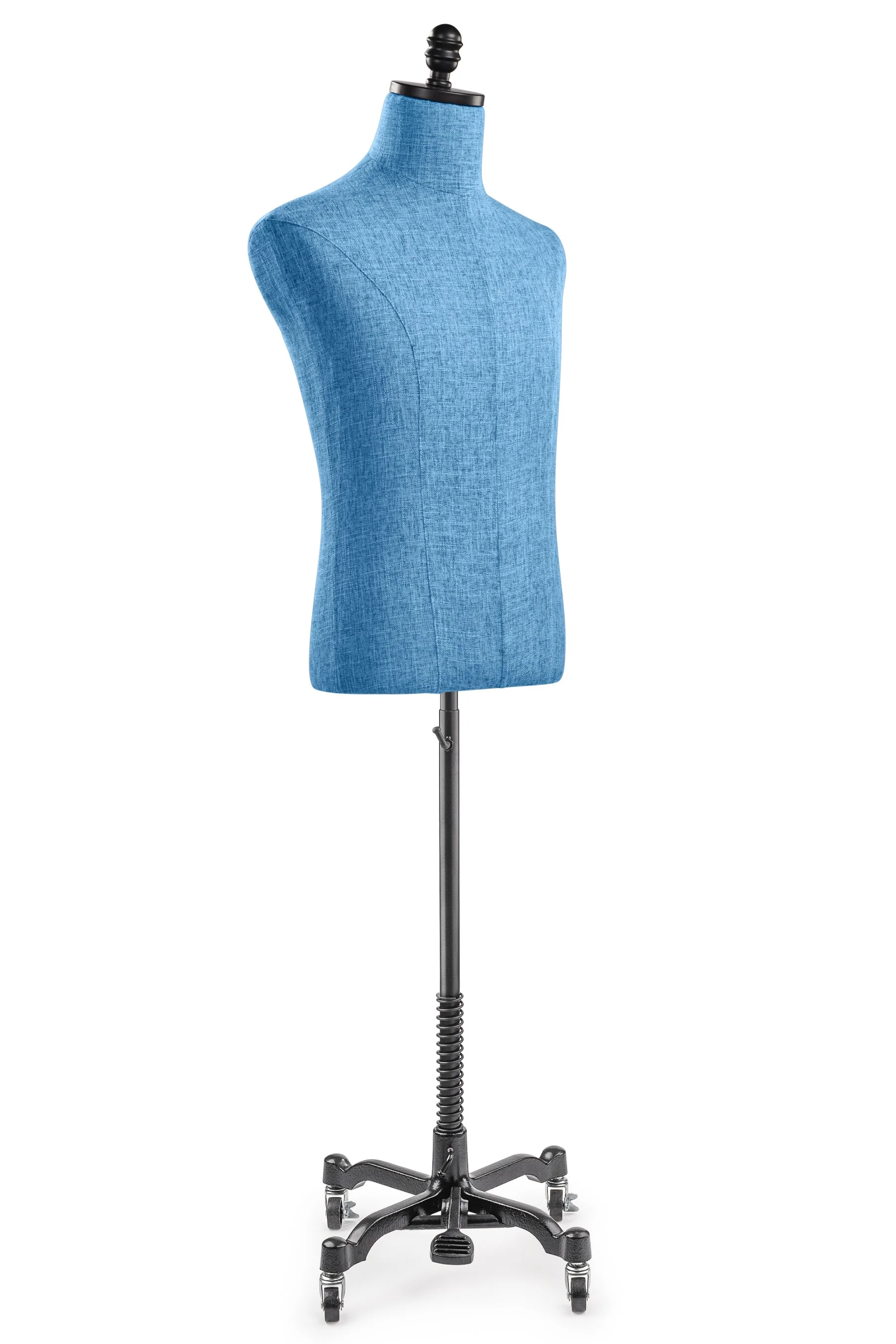 Male Display Dress Form on Metal Rolling Base - Image 92