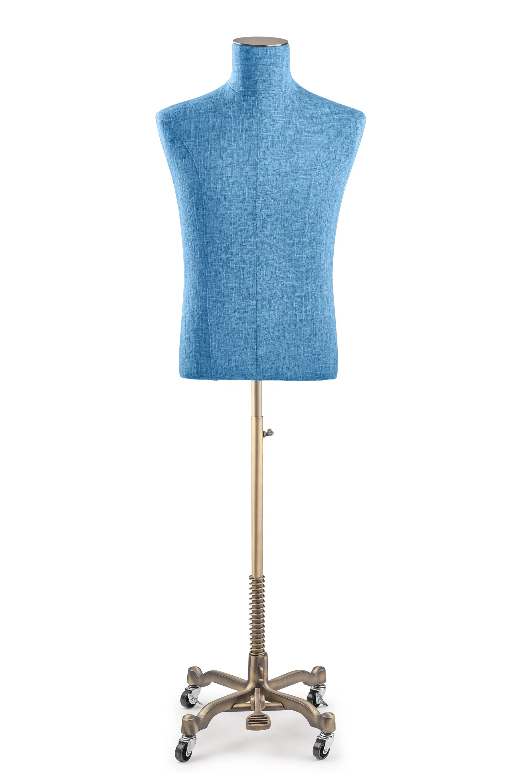 Male Display Dress Form on Metal Rolling Base - Image 97