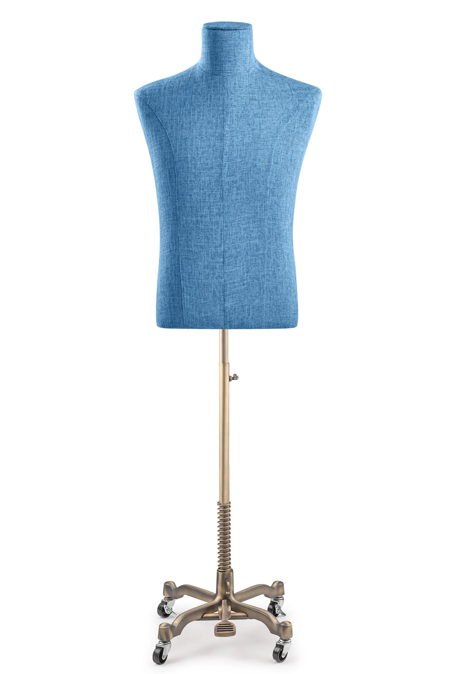 Male Display Dress Form on Metal Rolling Base - Image 98