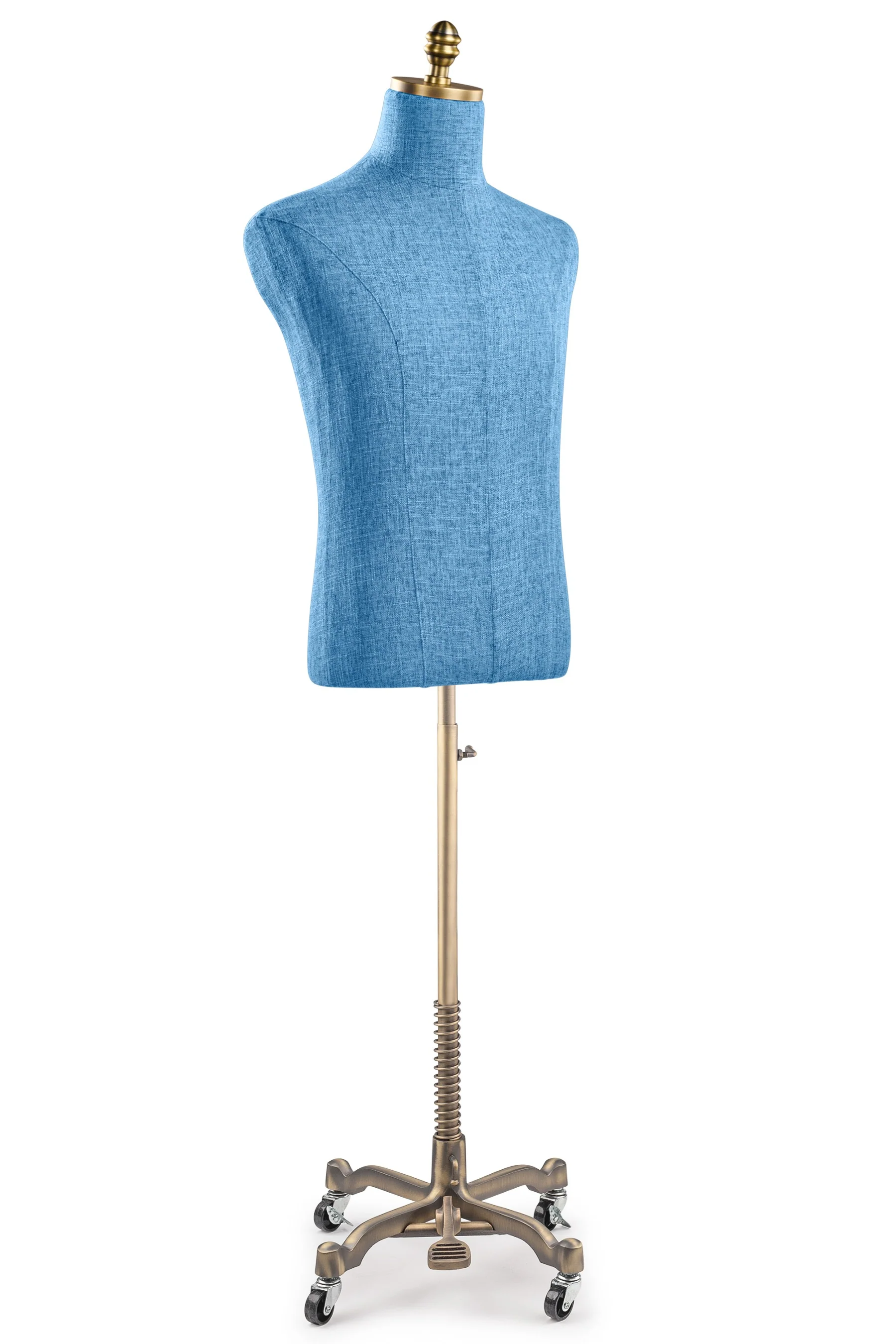 Male Display Dress Form on Metal Rolling Base - Image 99