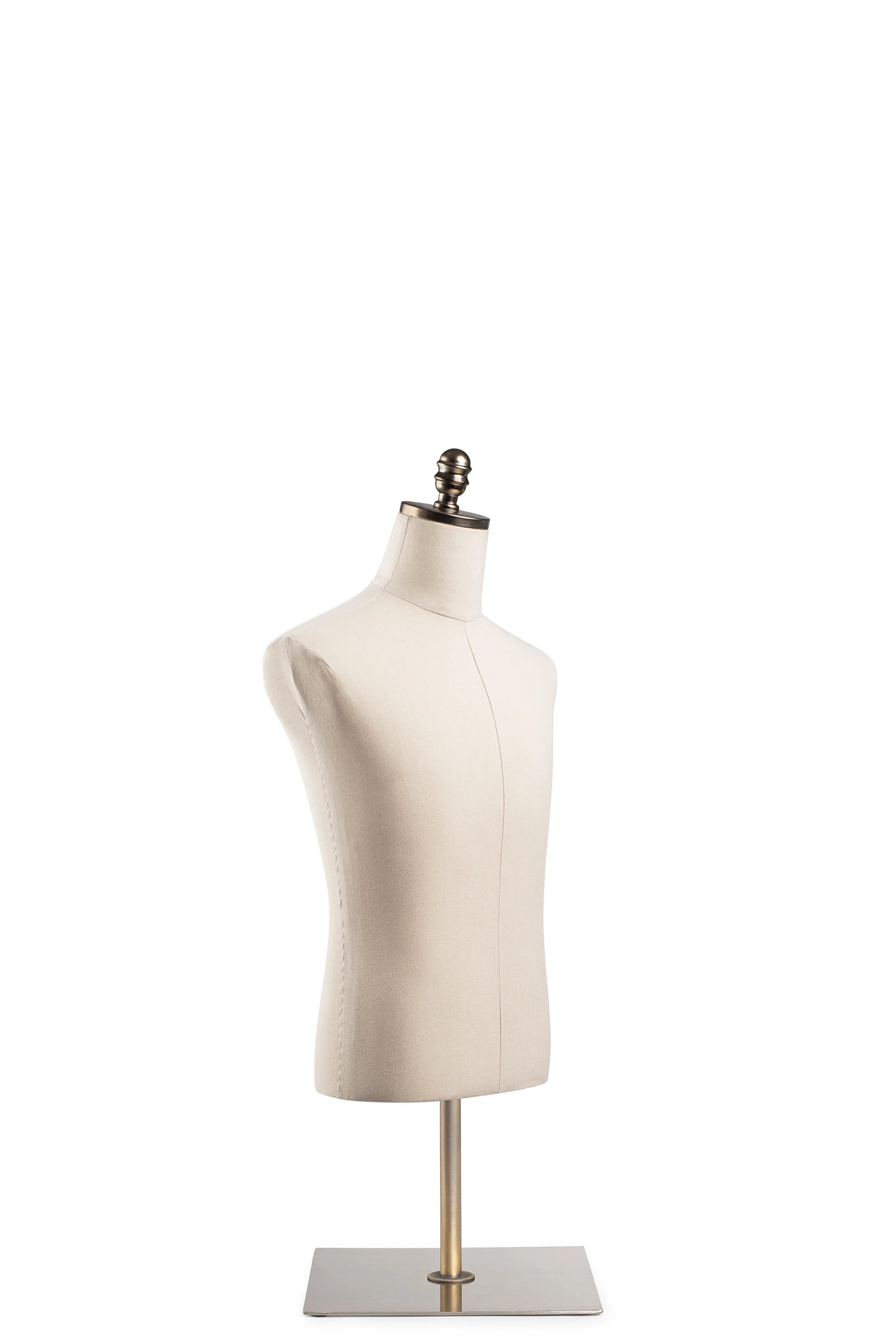 Male Display Dress Form on Metal Tabletop Base - Image 11