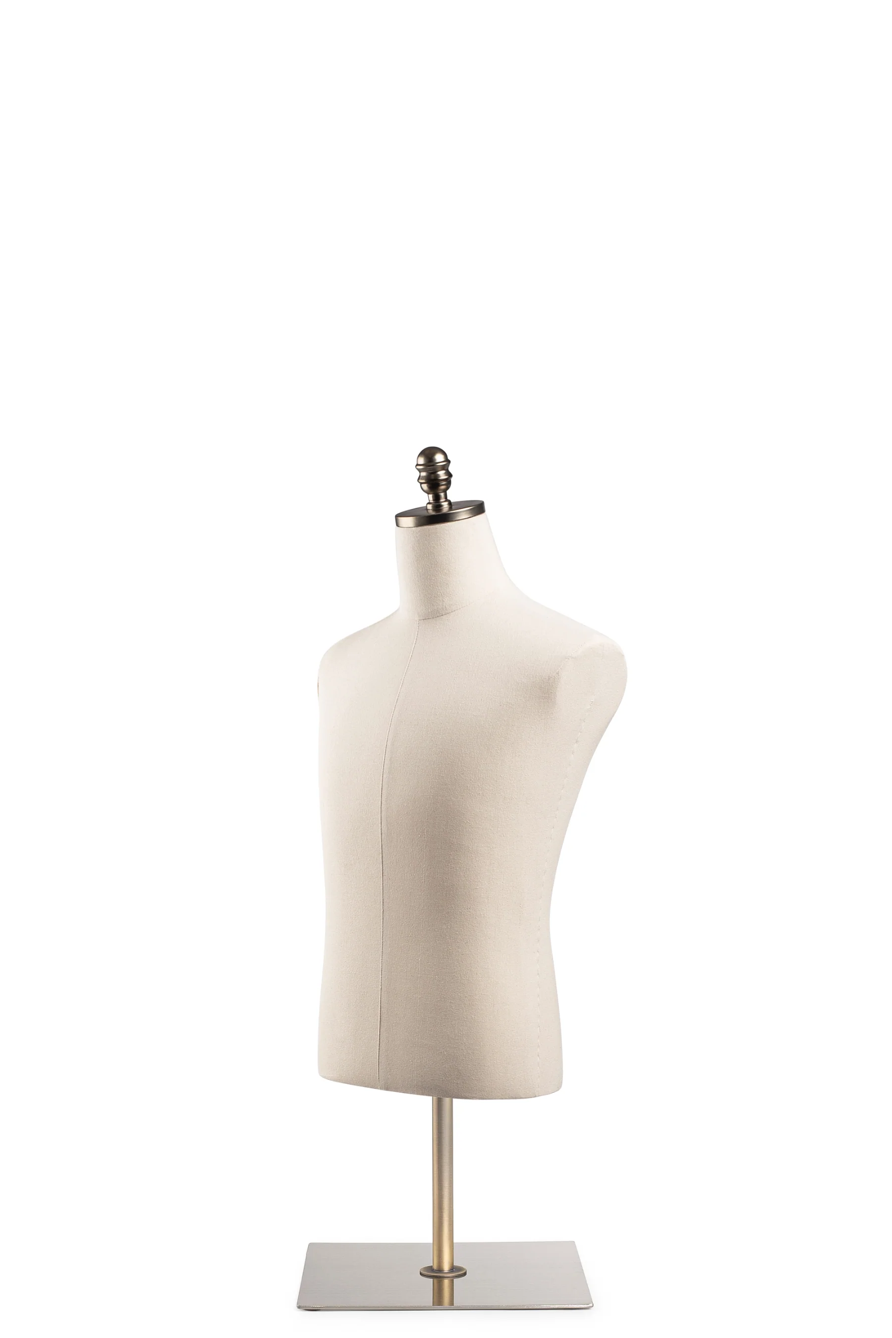 Male Display Dress Form on Metal Tabletop Base - Image 12
