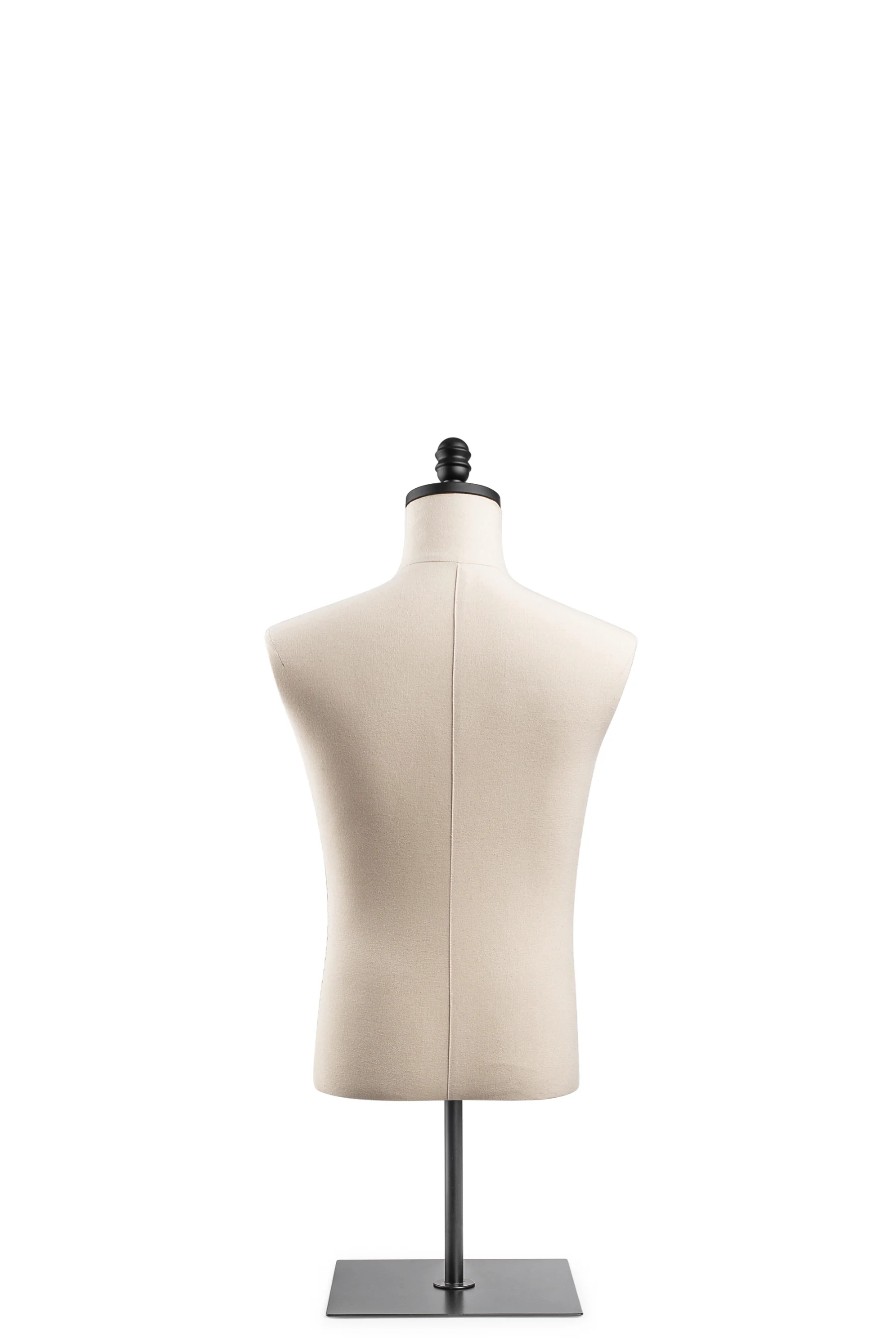 Male Display Dress Form on Metal Tabletop Base - Image 6