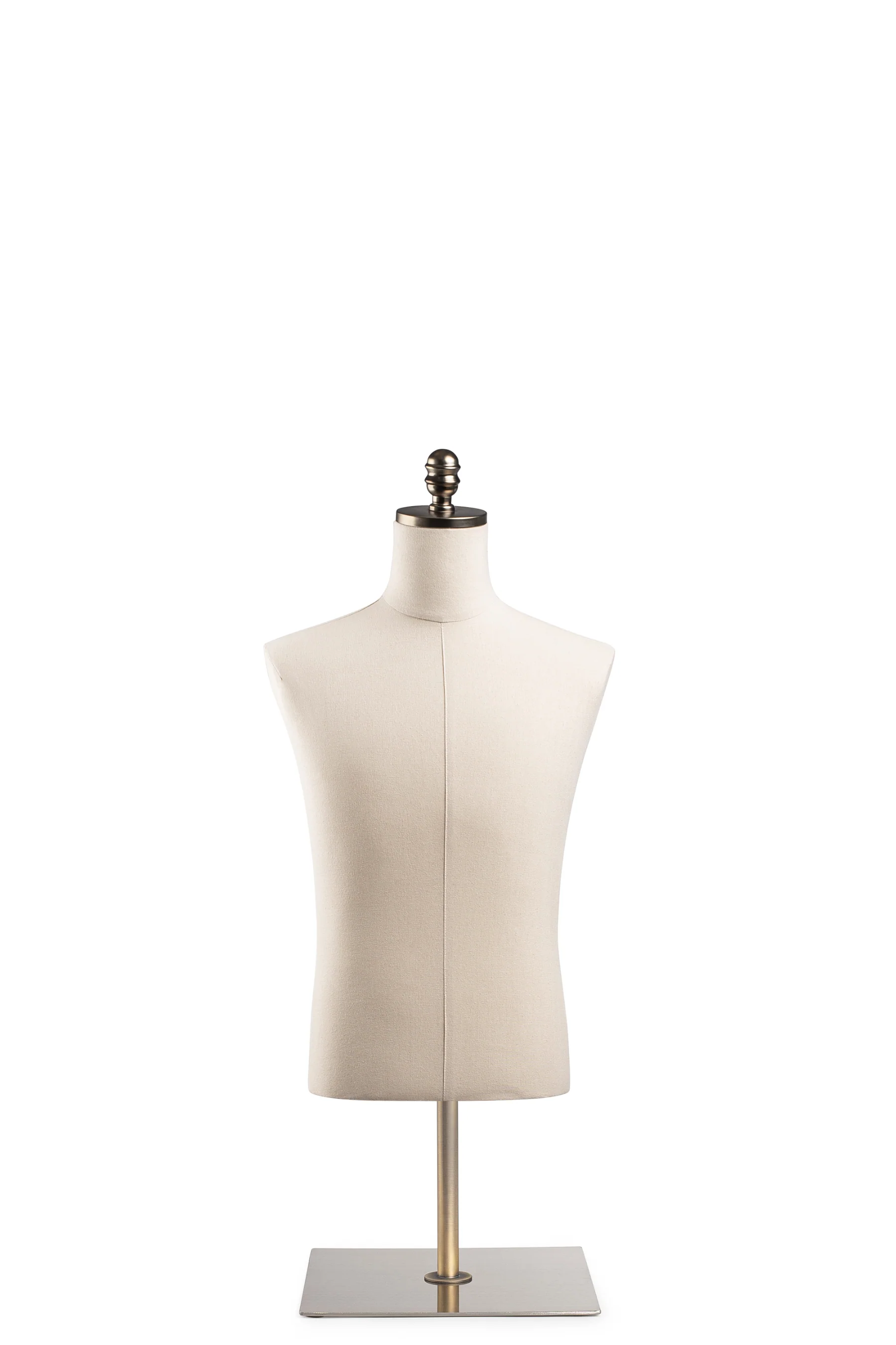 Male Display Dress Form on Metal Tabletop Base - Image 9