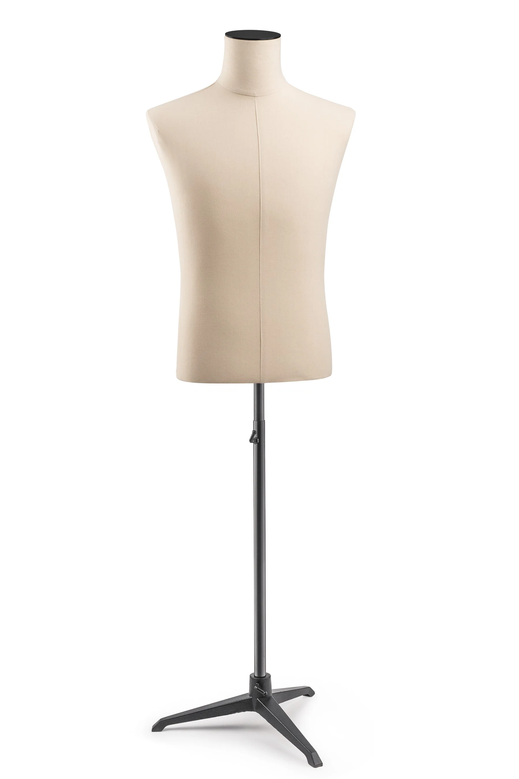 Male Display Dress Form on Metal Tripod Base - Image 2