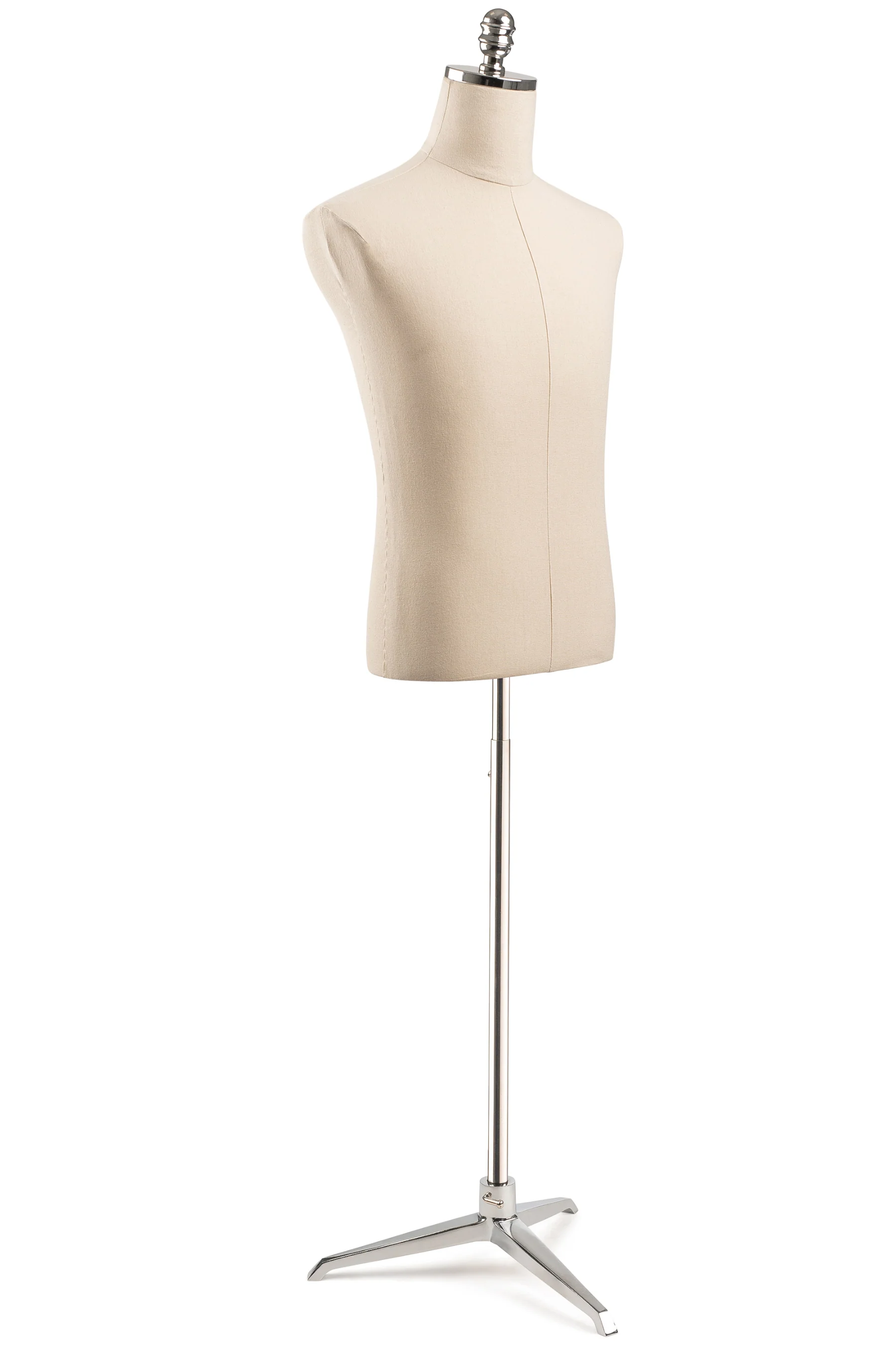 Male Display Dress Form on Metal Tripod Base - Image 21