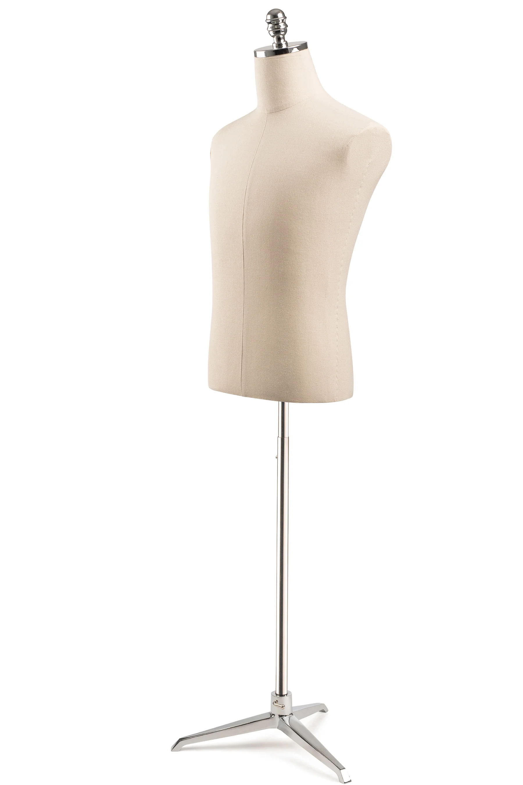 Male Display Dress Form on Metal Tripod Base - Image 22