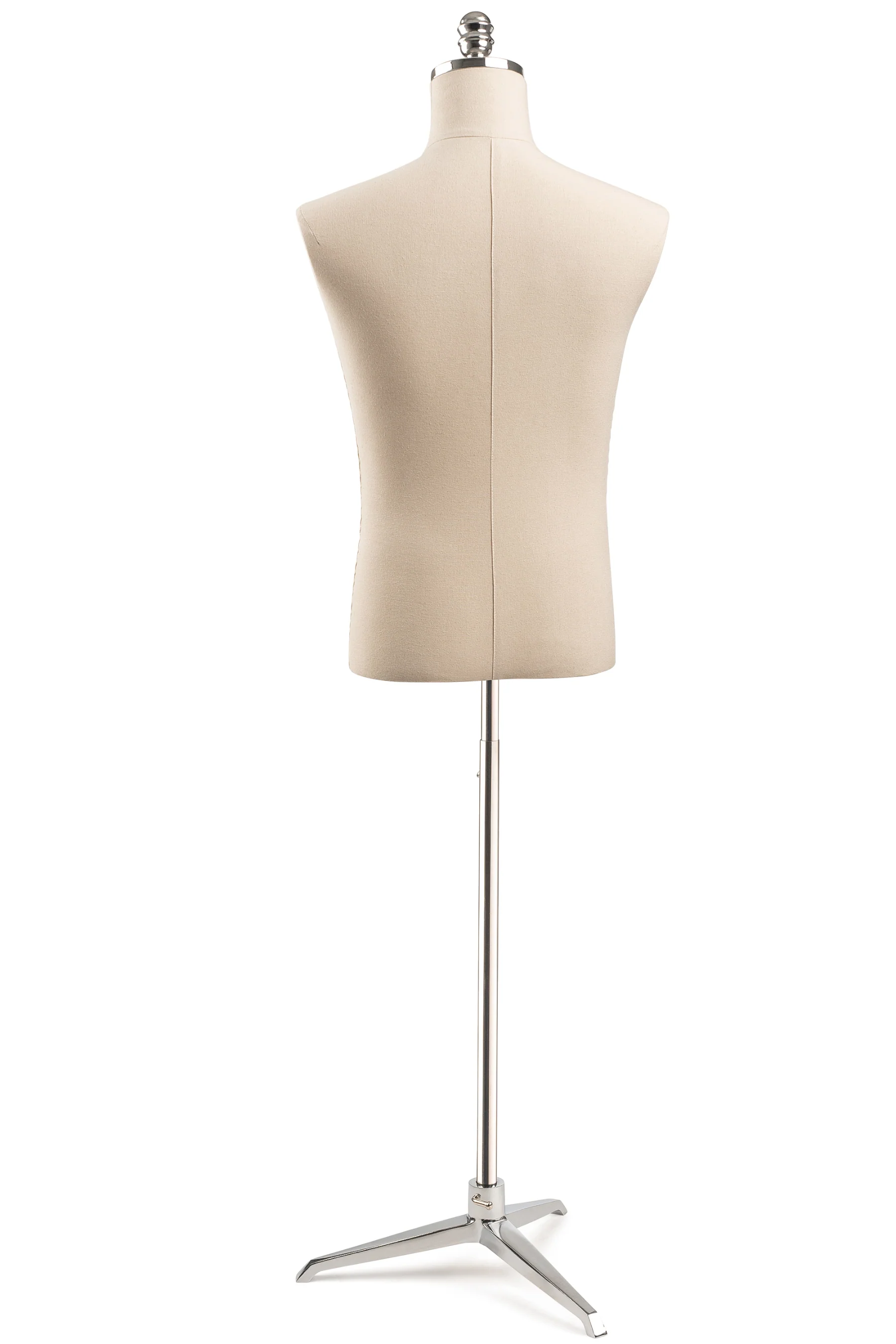 Male Display Dress Form on Metal Tripod Base - Image 24
