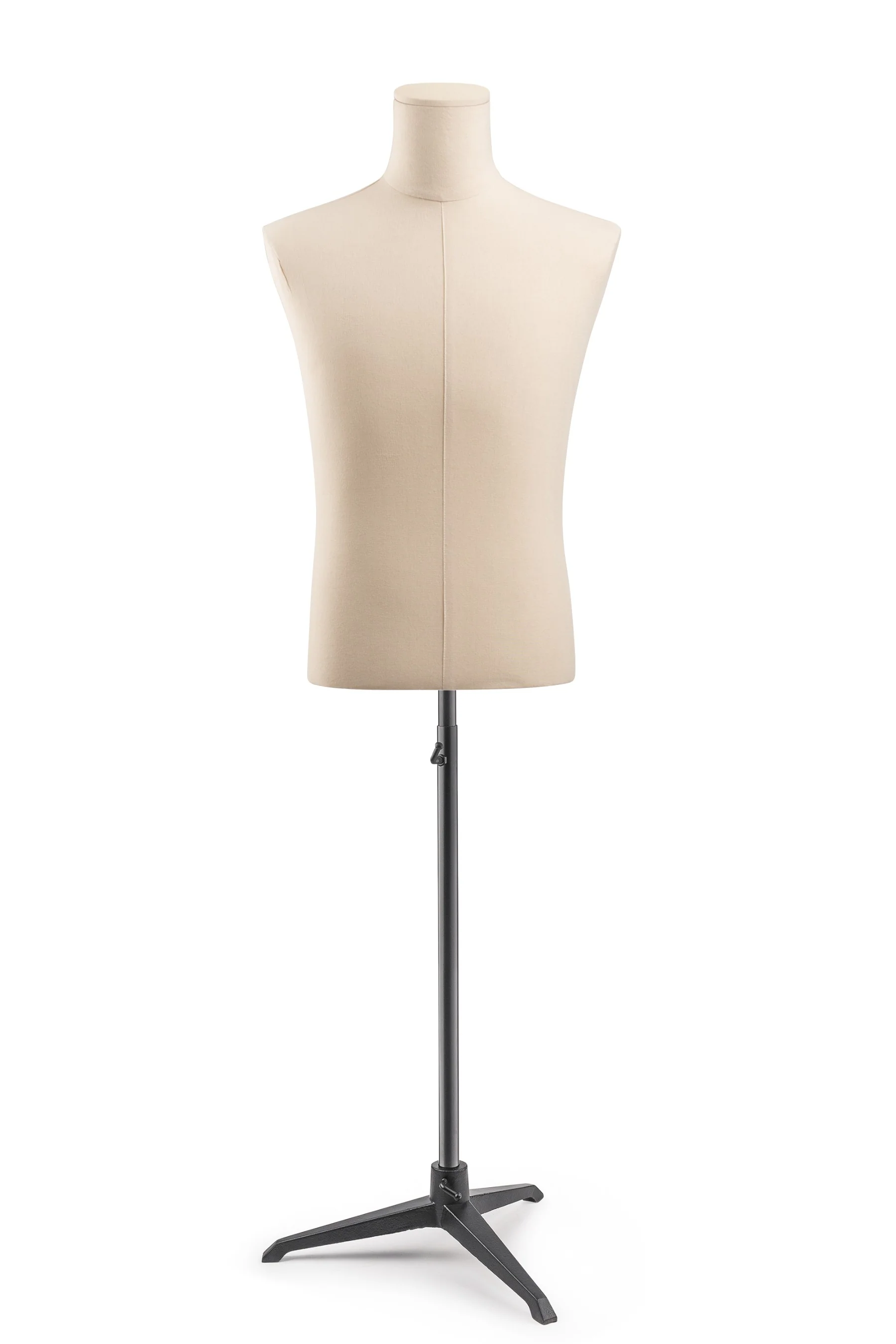 Male Display Dress Form on Metal Tripod Base - Image 3