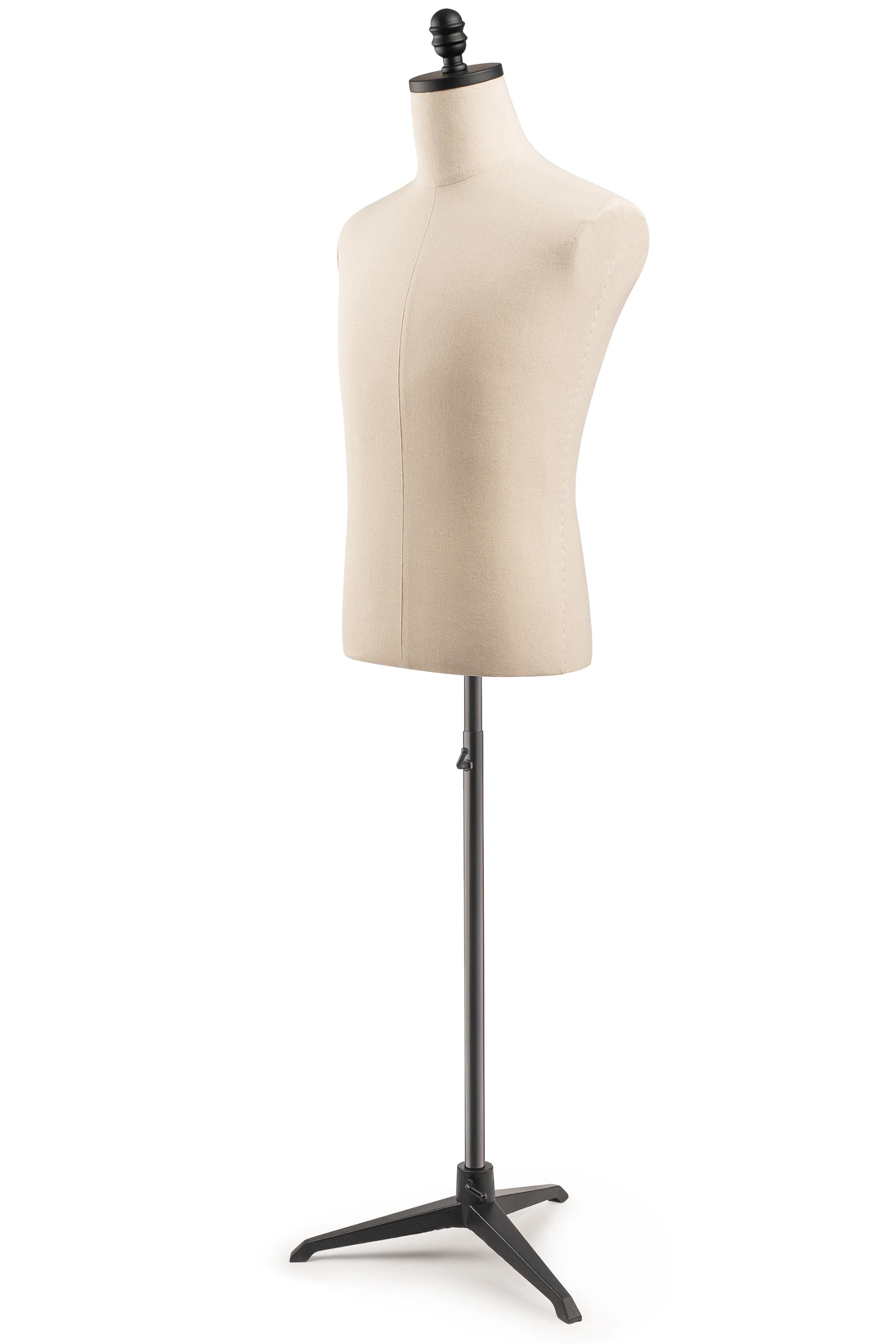 Male Display Dress Form on Metal Tripod Base - Image 6