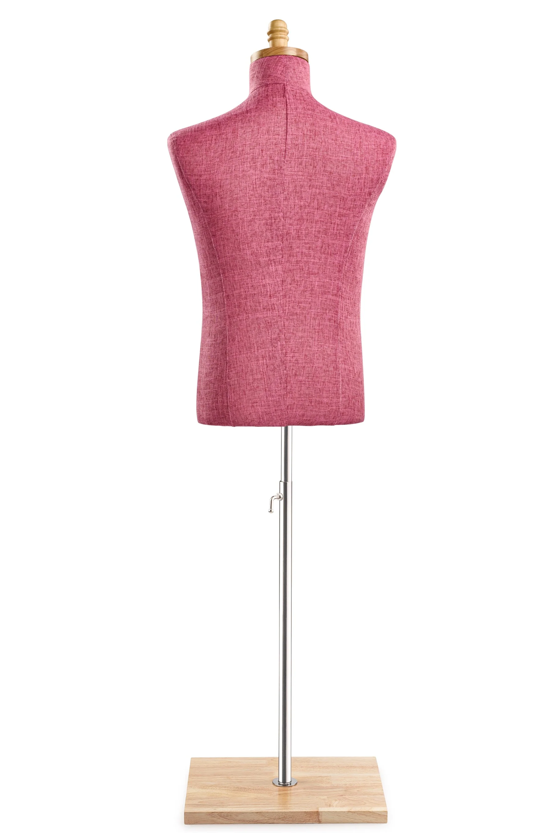 Male Display Dress Form on Wood Flat Base - Image 40