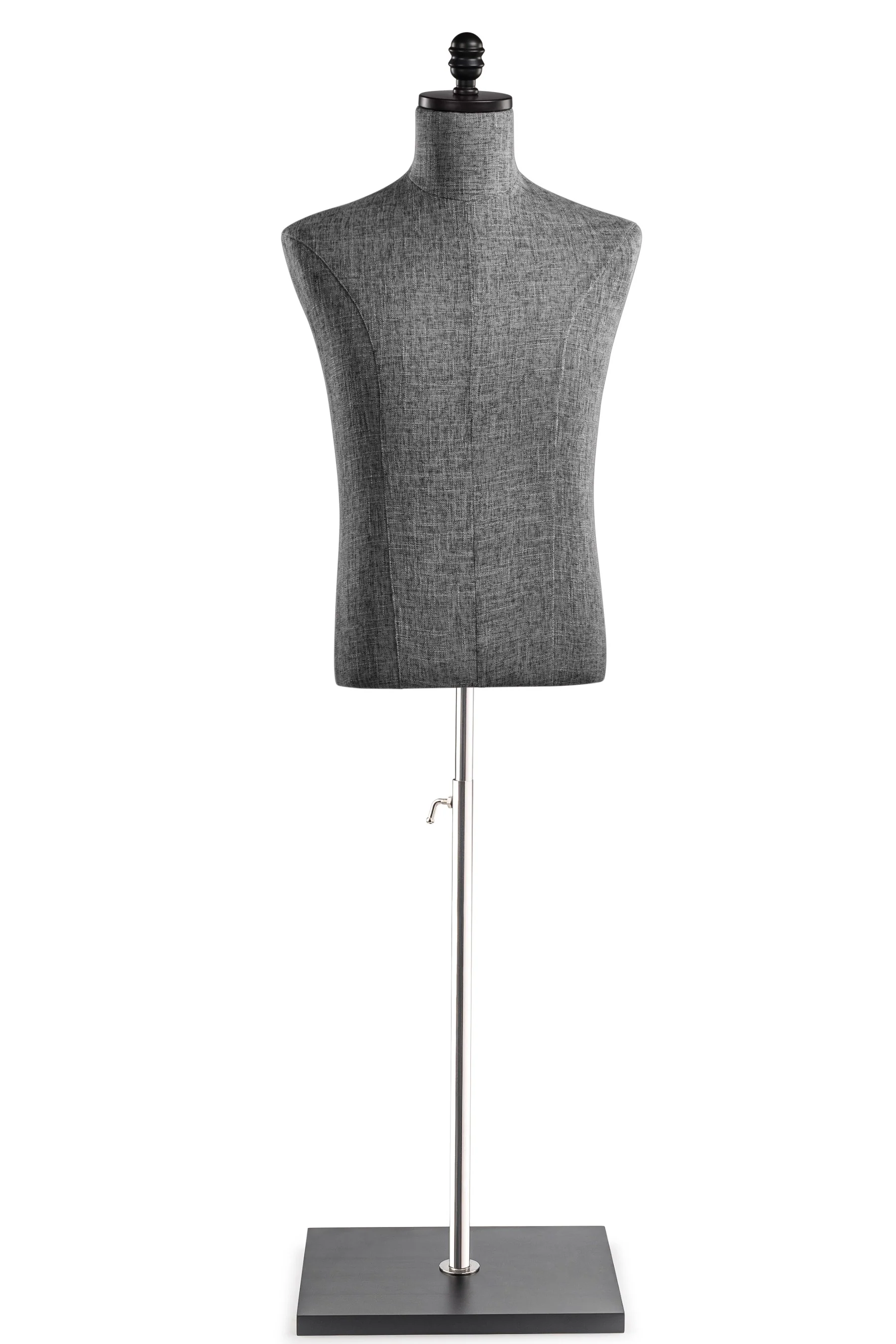 Male Display Dress Form on Wood Flat Base - Image 43