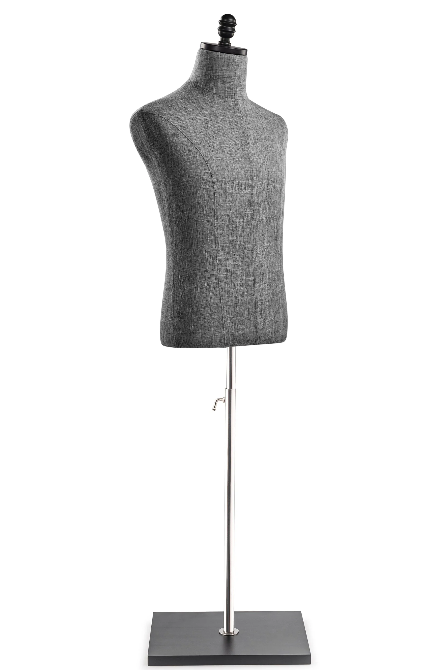Male Display Dress Form on Wood Flat Base - Image 45