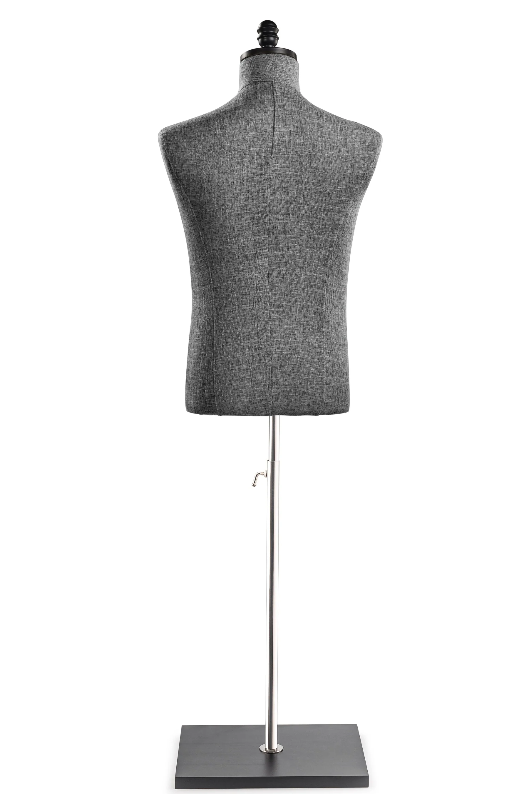 Male Display Dress Form on Wood Flat Base - Image 46