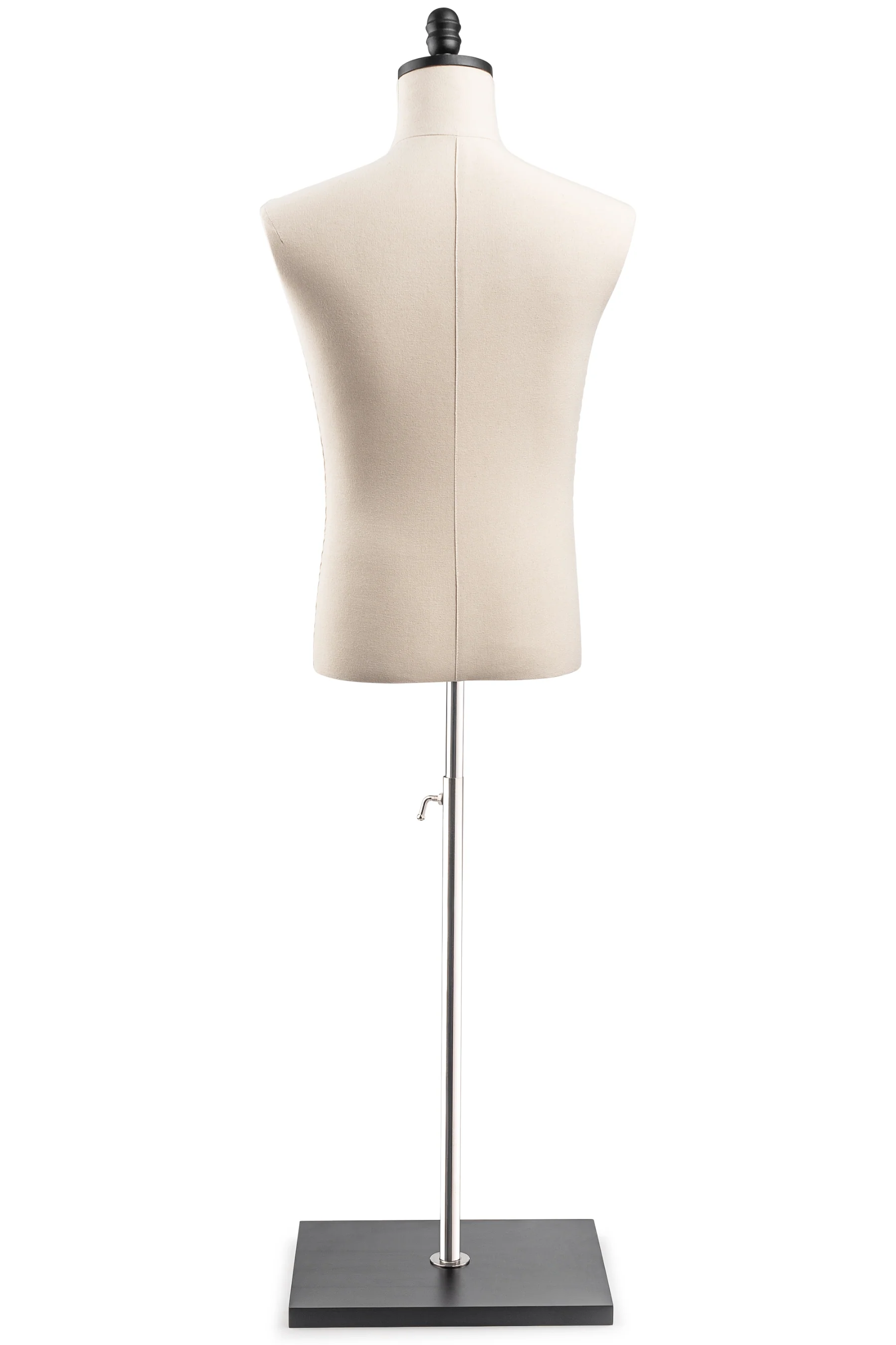 Male Display Dress Form on Wood Flat Base - Image 5
