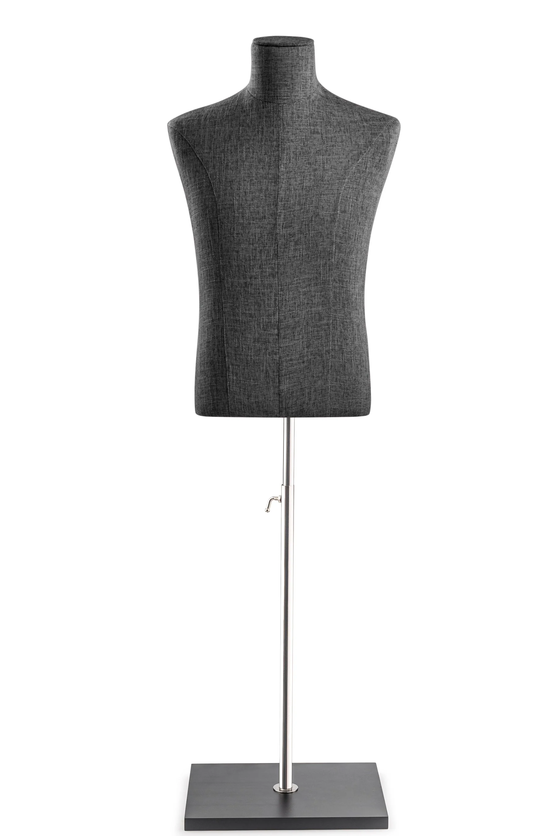 Male Display Dress Form on Wood Flat Base - Image 62