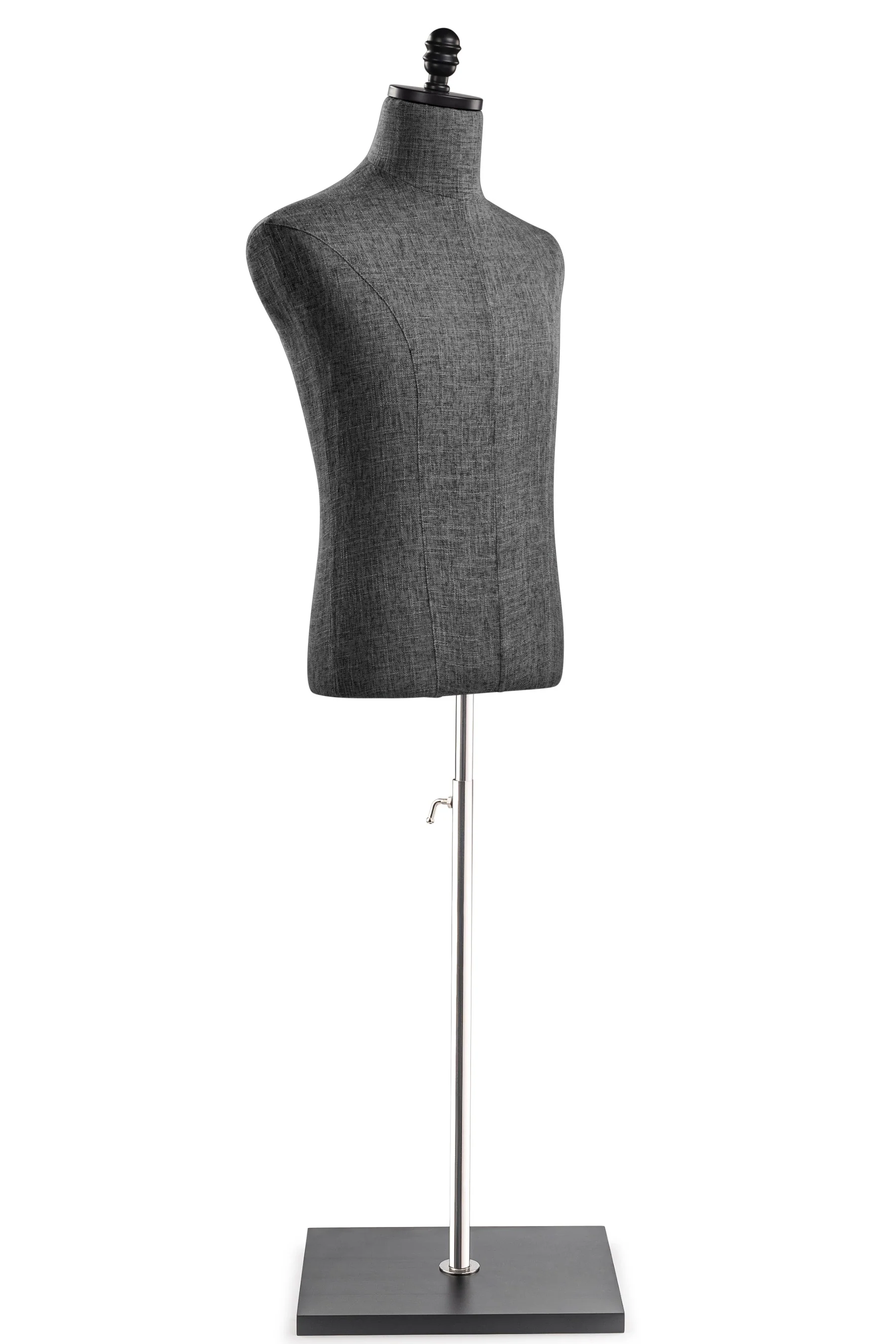 Male Display Dress Form on Wood Flat Base - Image 63