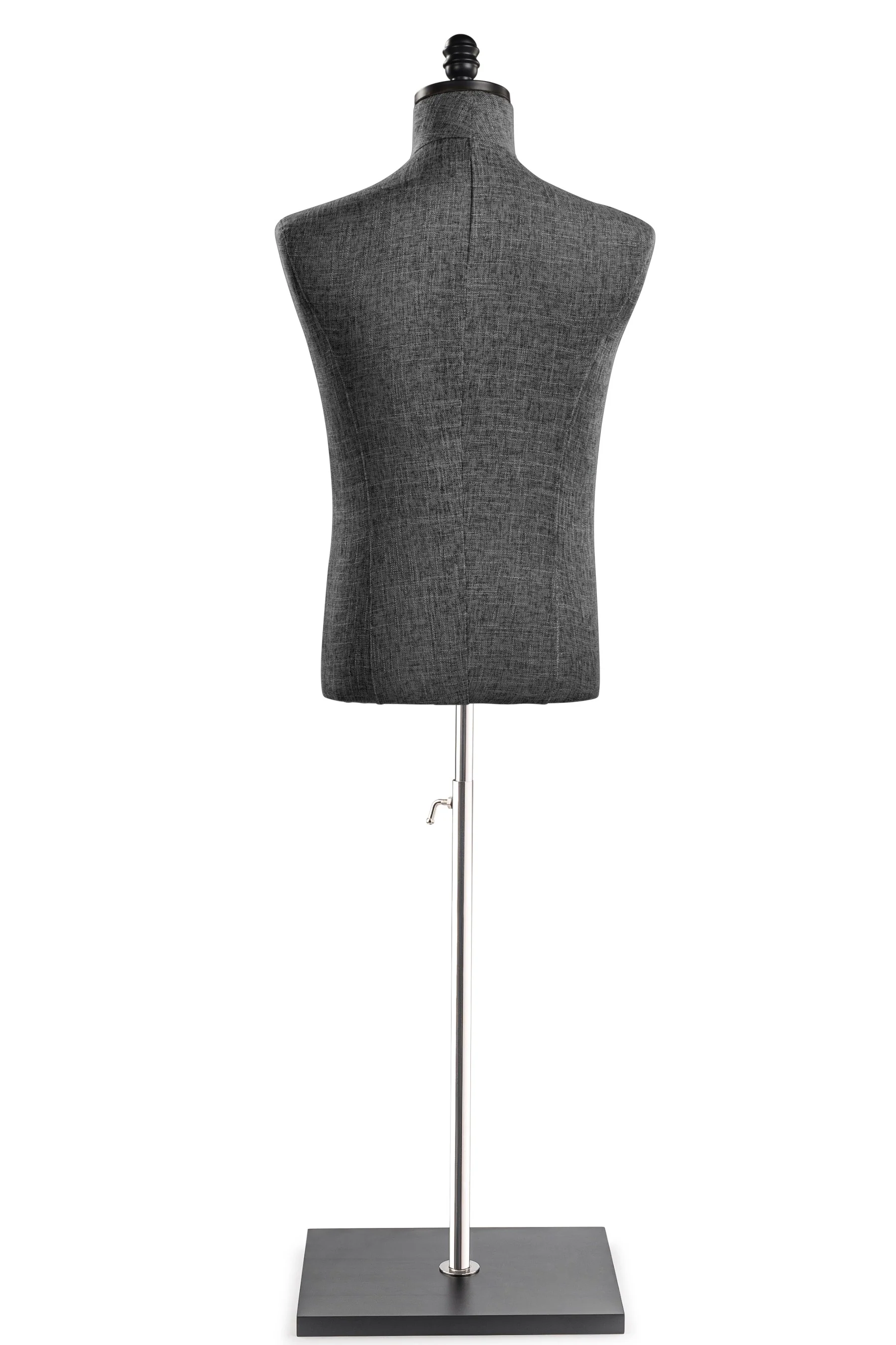 Male Display Dress Form on Wood Flat Base - Image 64