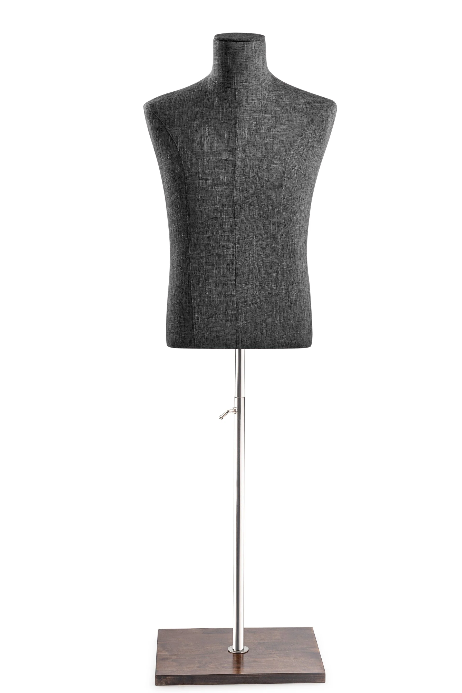 Male Display Dress Form on Wood Flat Base - Image 68