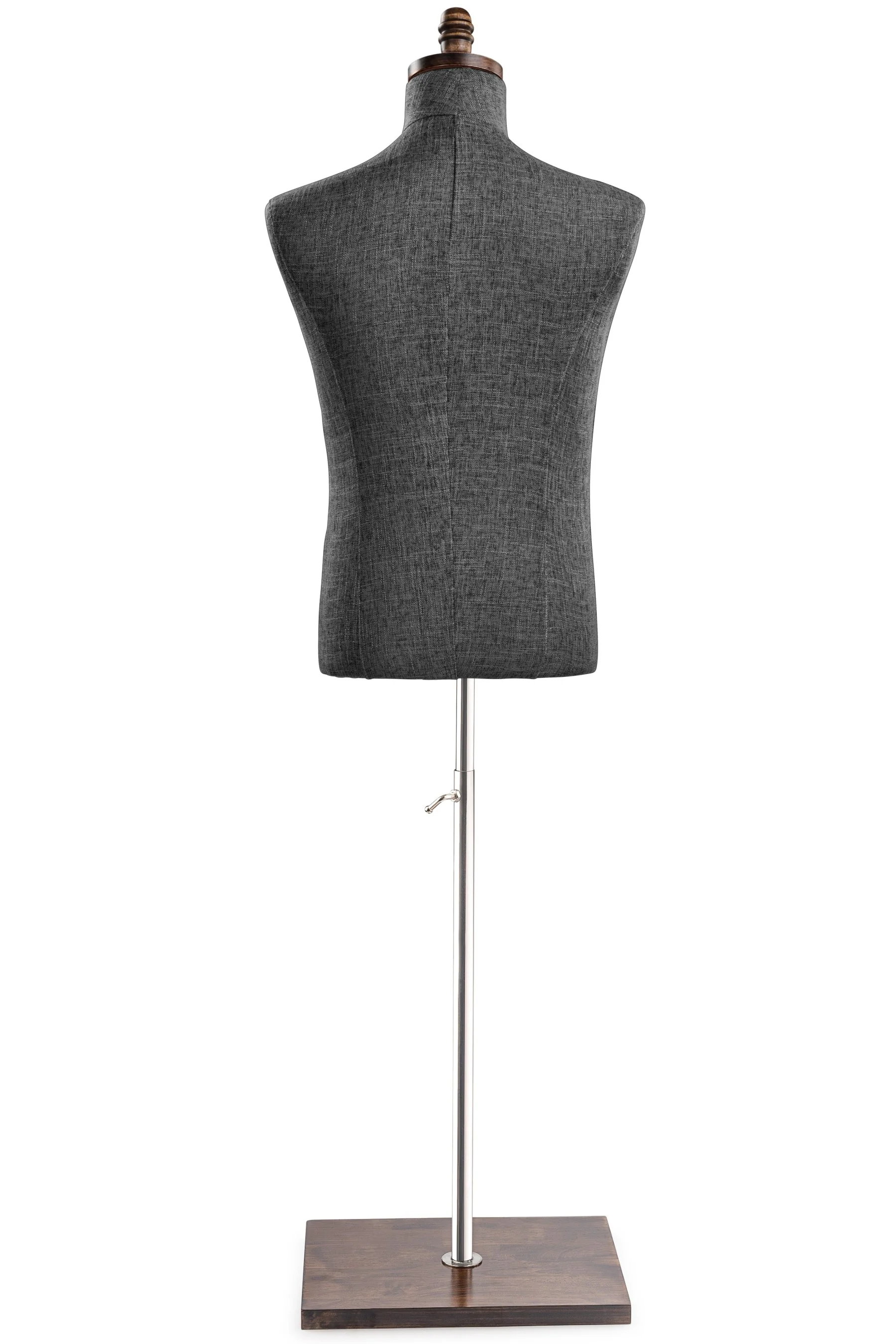 Male Display Dress Form on Wood Flat Base - Image 70