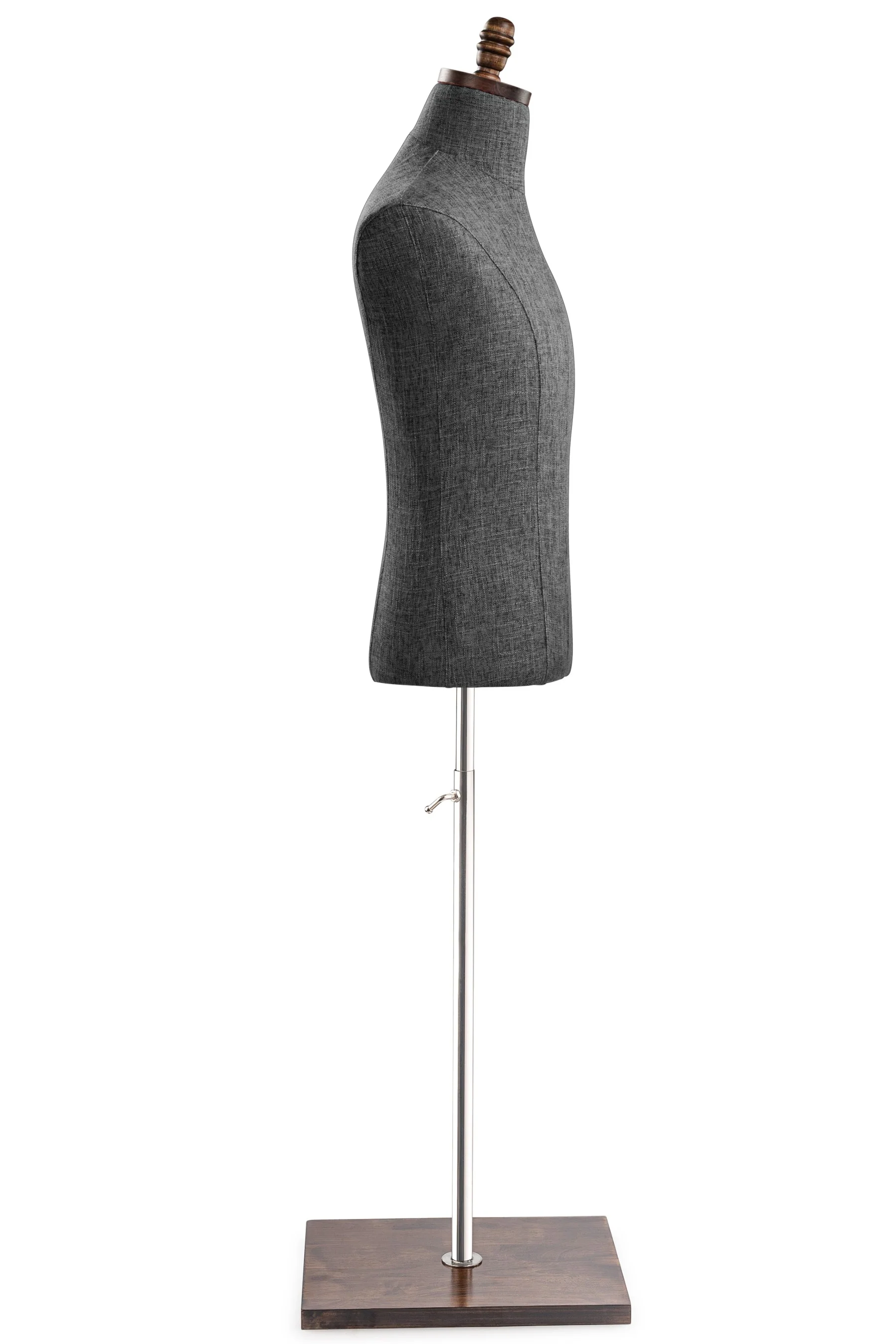 Male Display Dress Form on Wood Flat Base - Image 71