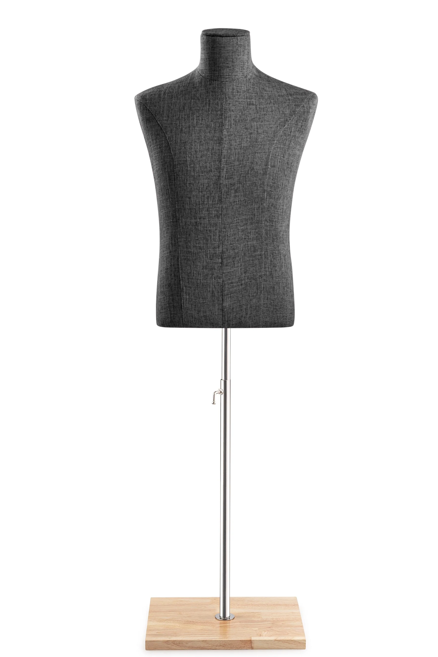 Male Display Dress Form on Wood Flat Base - Image 74